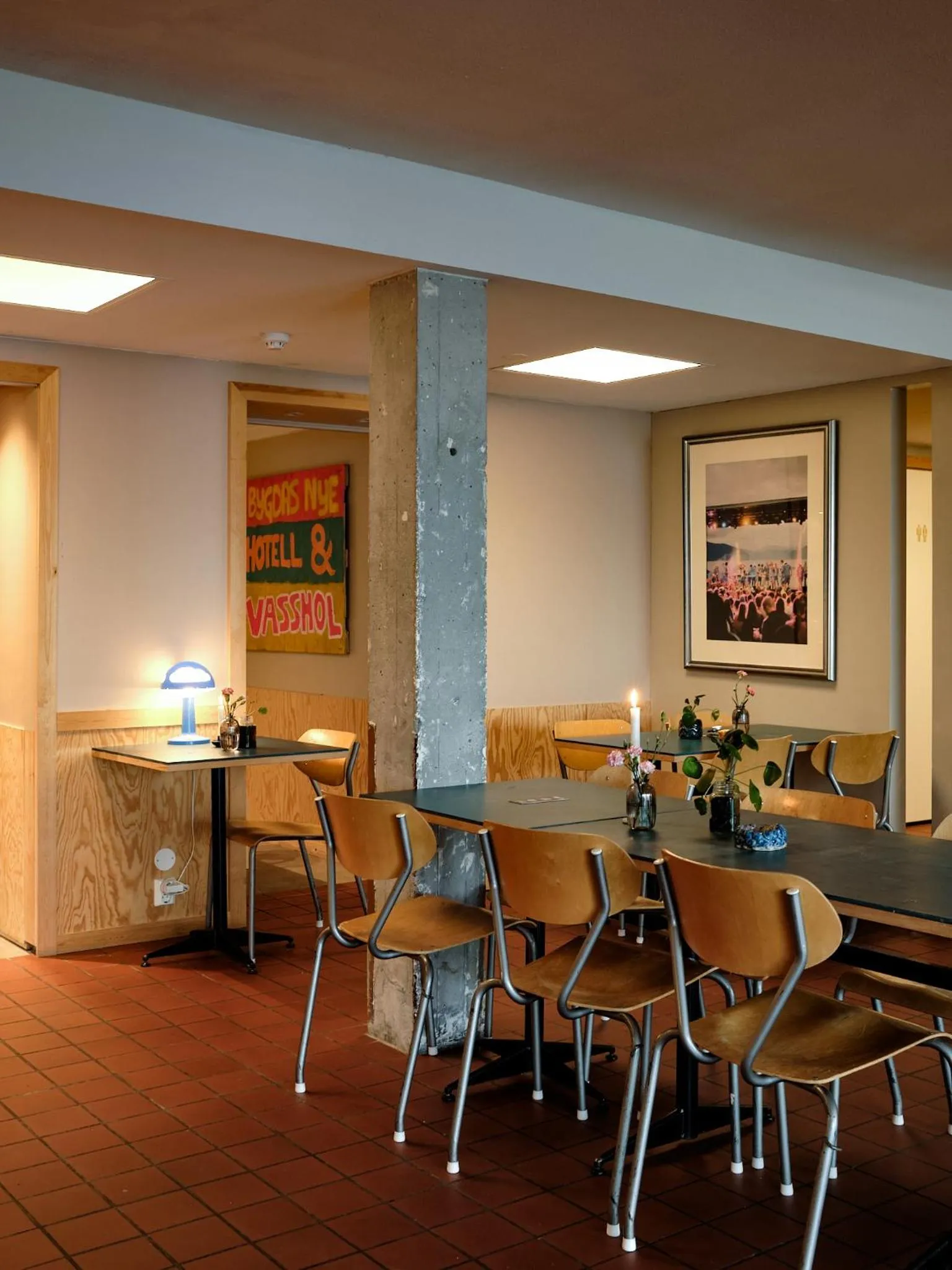 Seating area in Balestrand Hotel