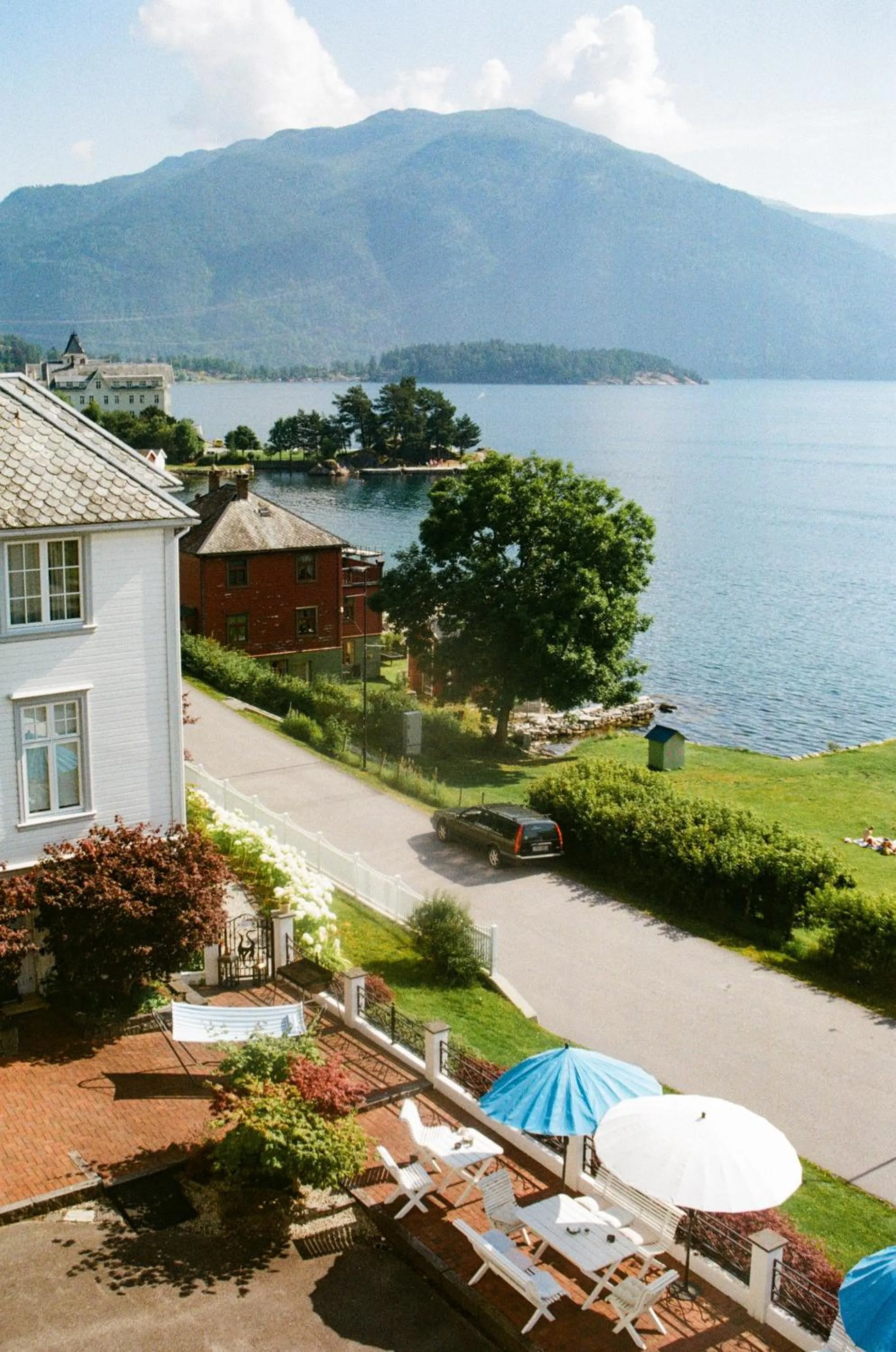 Natural landscape in Balestrand Hotel