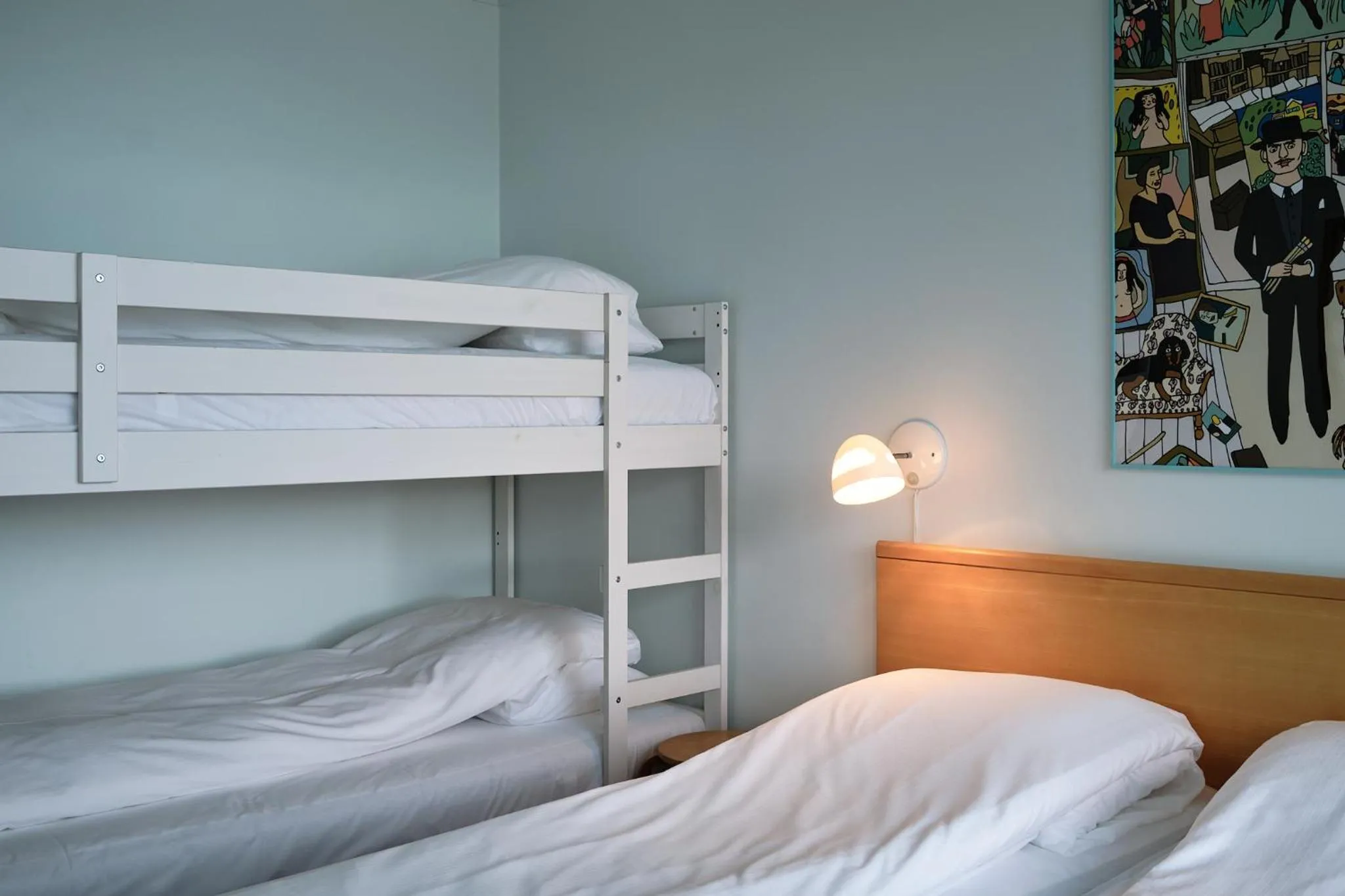 Bedroom, Bed in Balestrand Hotel