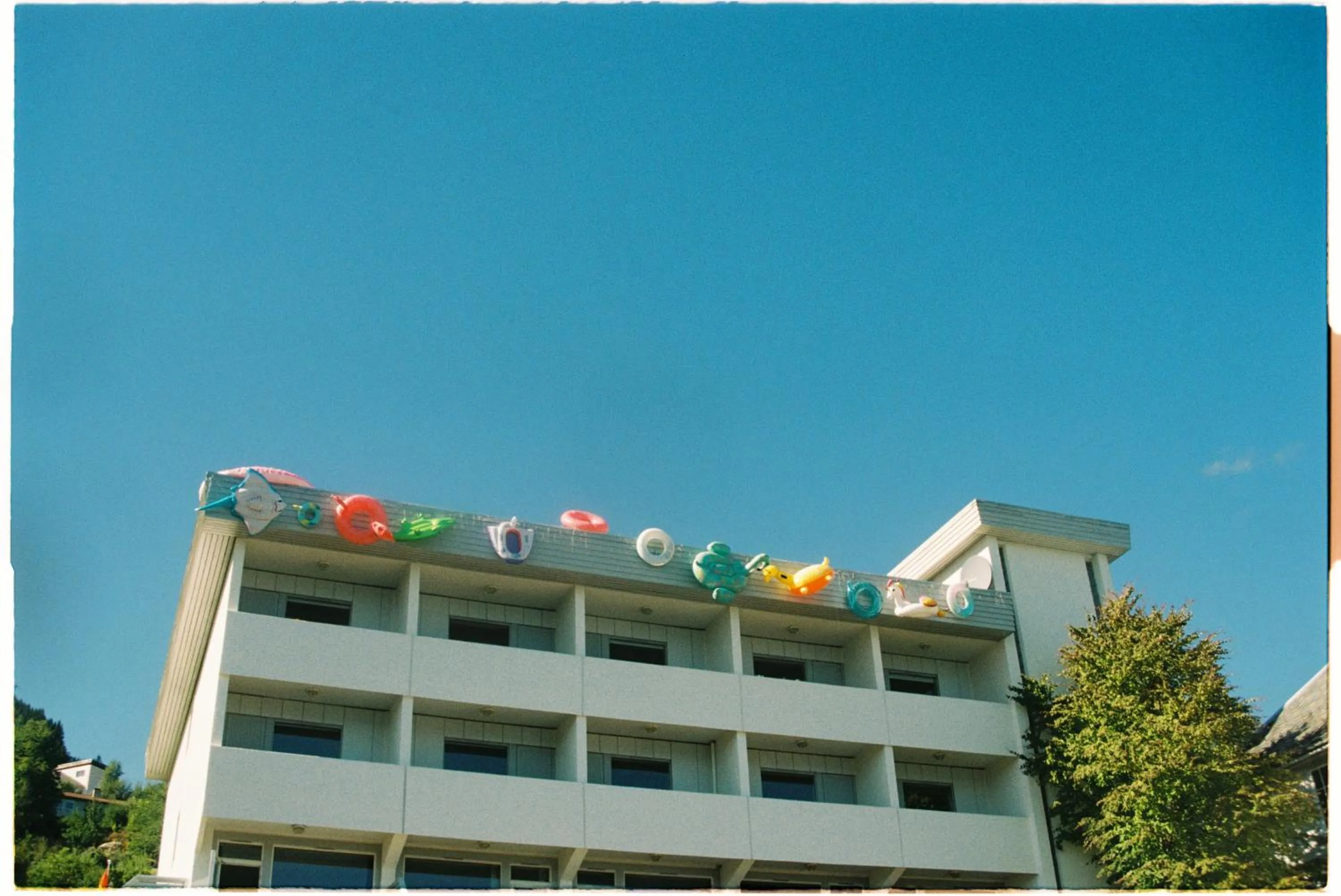 Property building in Balestrand Hotel