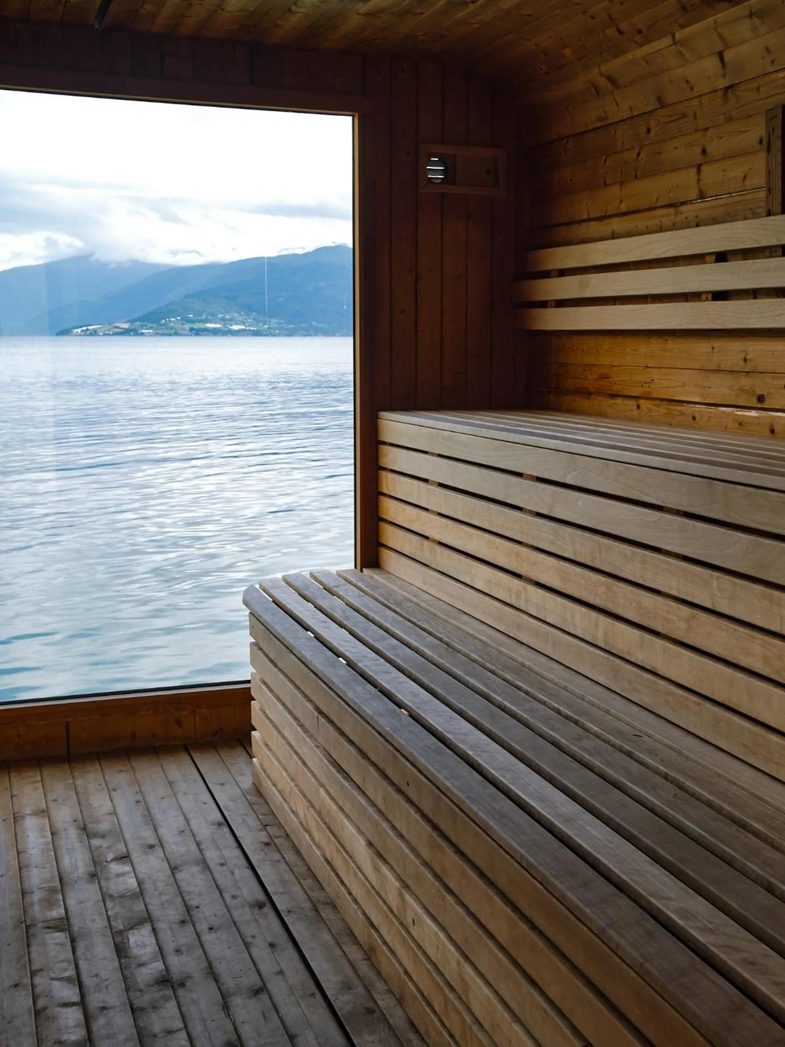 Sauna in Balestrand Hotel