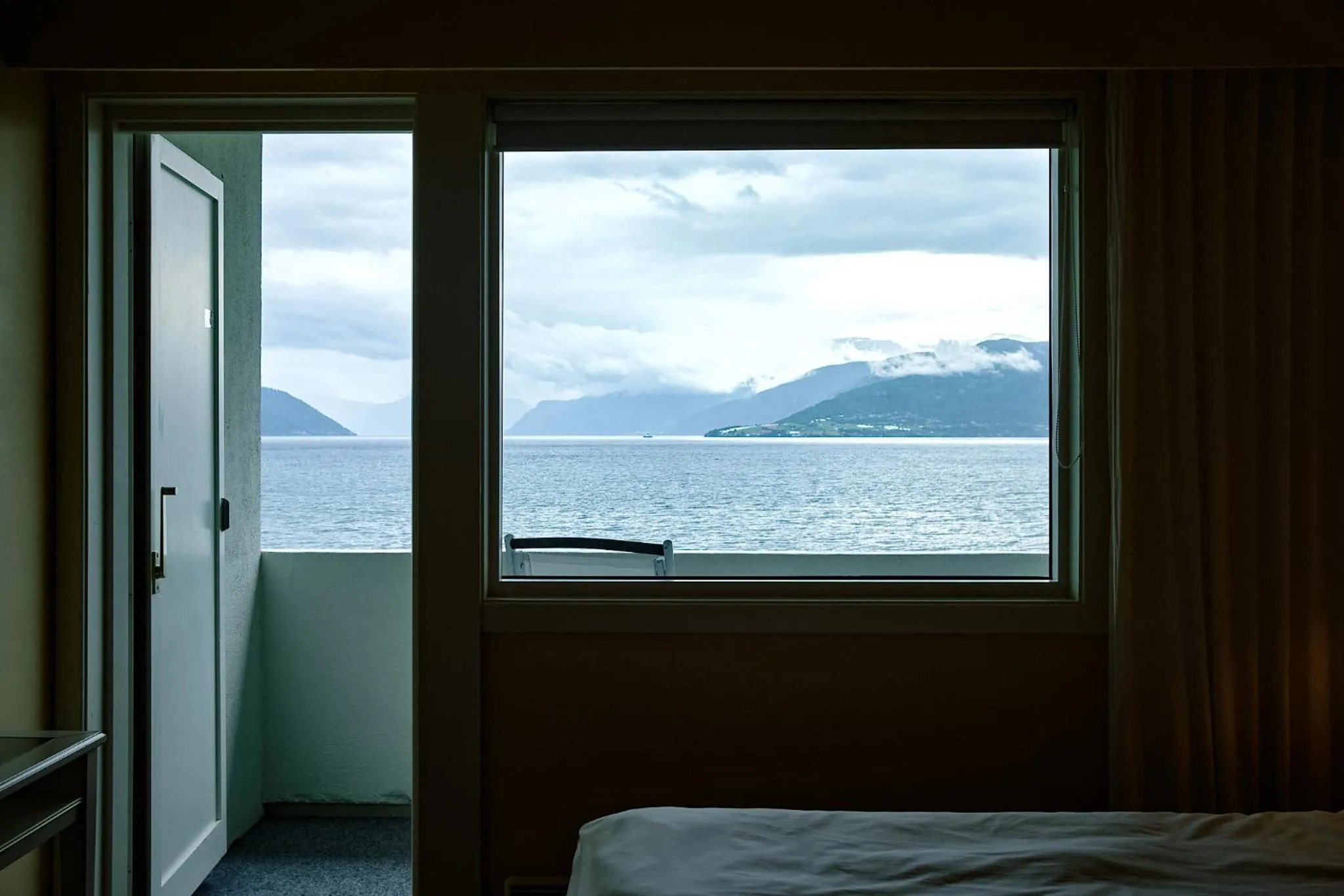 Balcony/Terrace in Balestrand Hotel