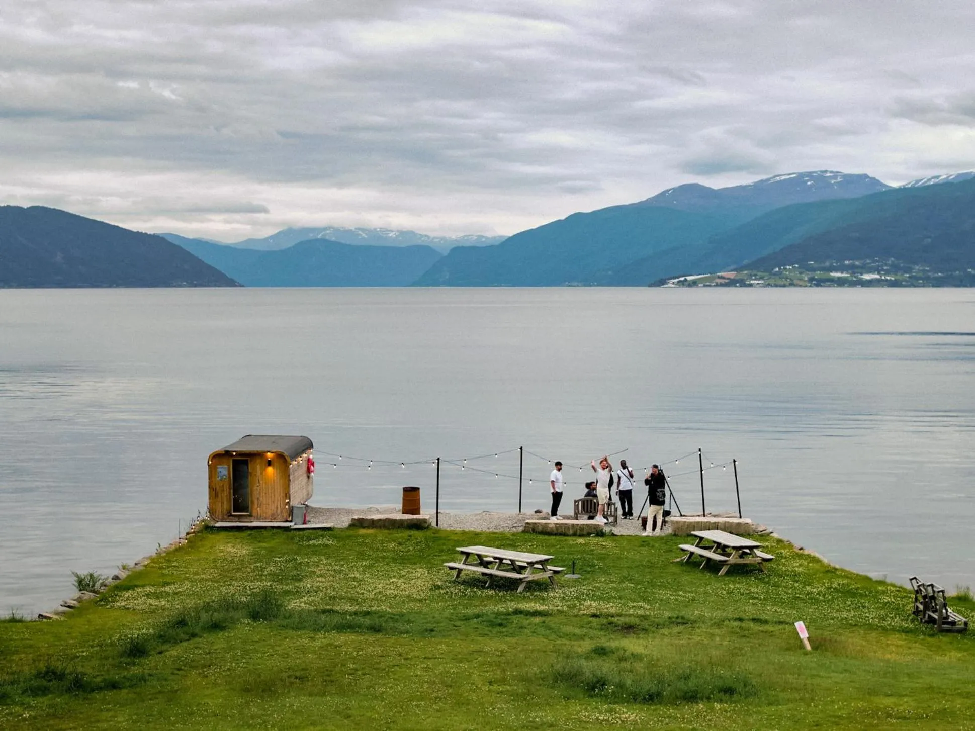 Sauna in Balestrand Hotel