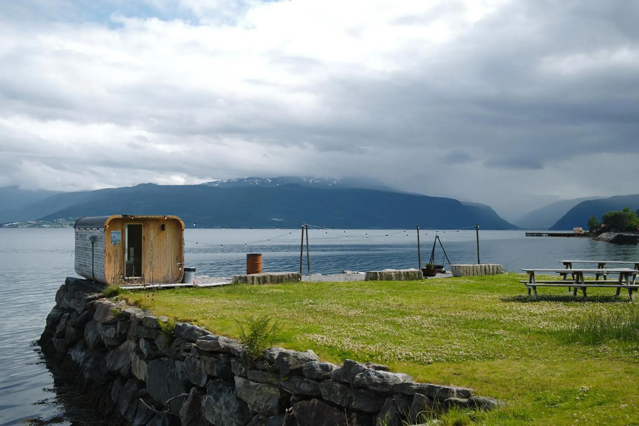 Sauna in Balestrand Hotel