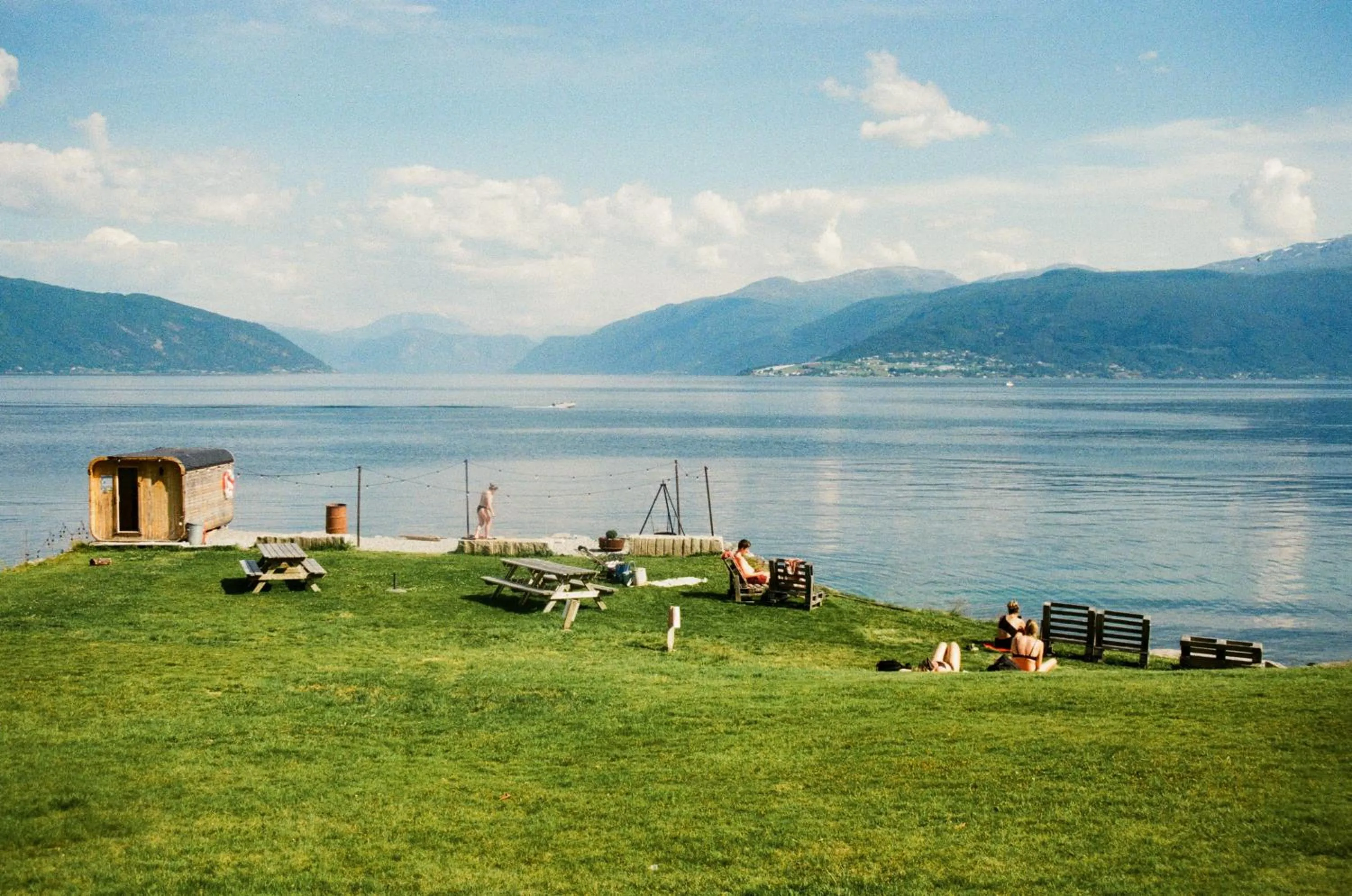 Sauna in Balestrand Hotel