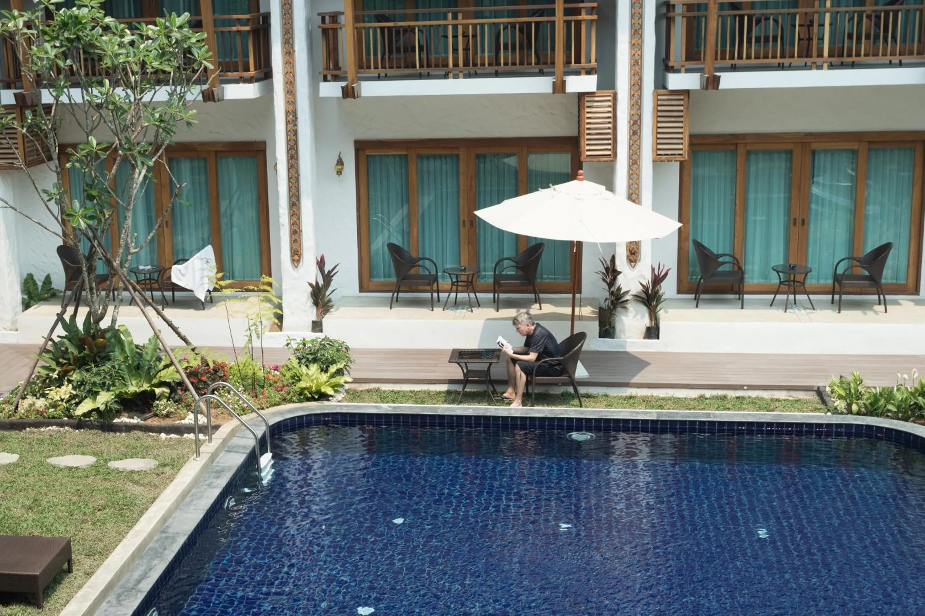 Swimming Pool in Nampiangdin Boutique Hotel