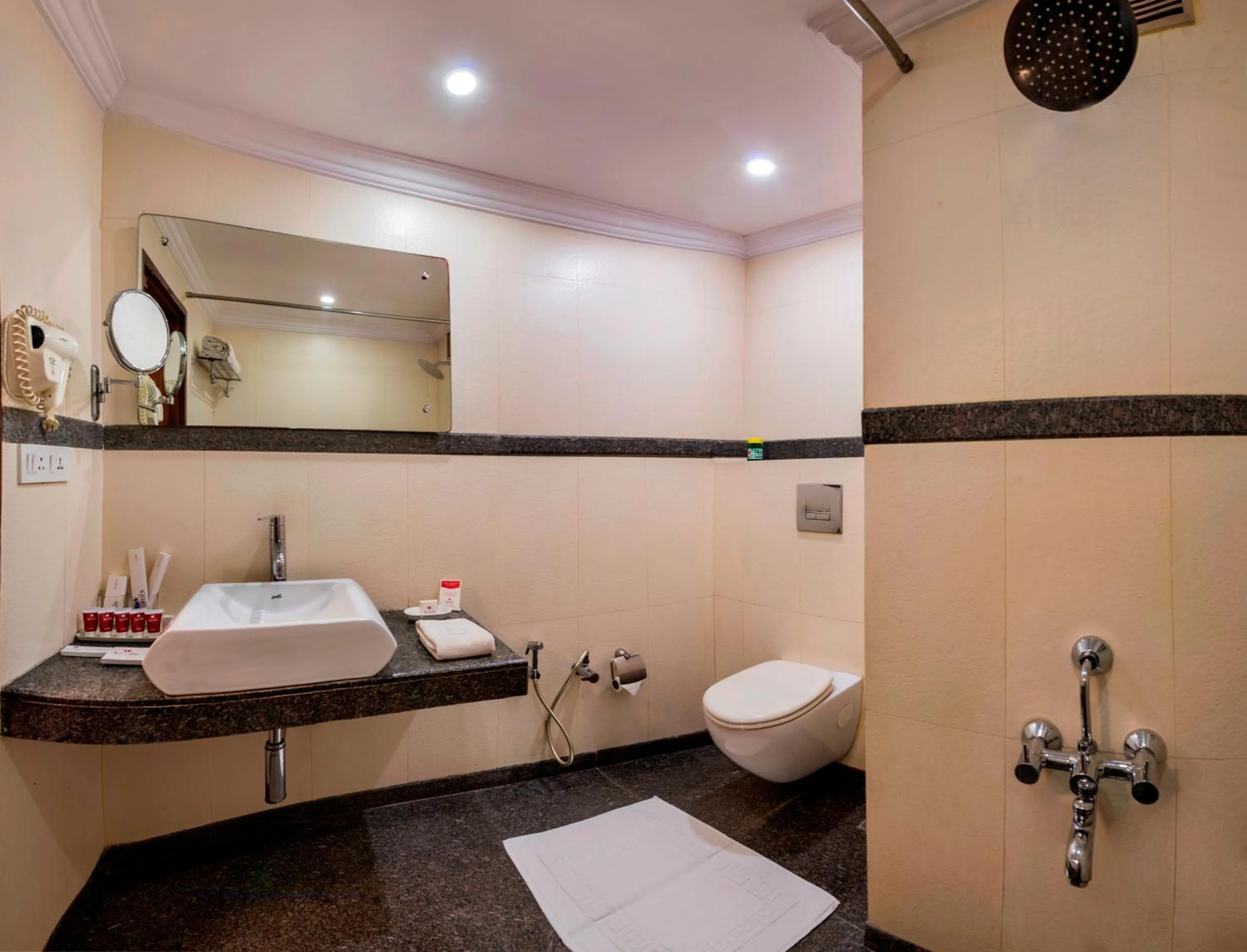 Shower in Lords Inn Vadodara