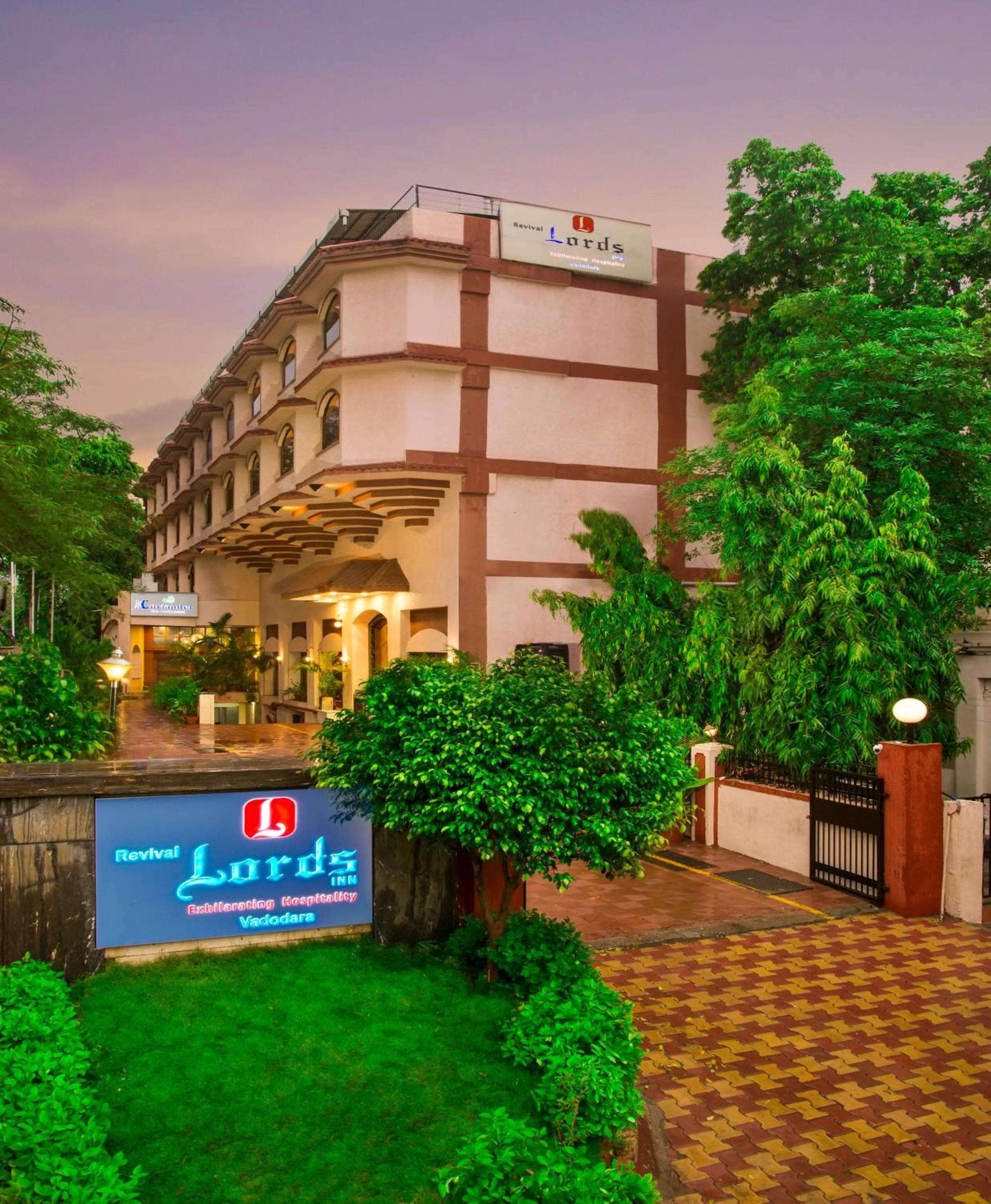 Property building in Lords Inn Vadodara