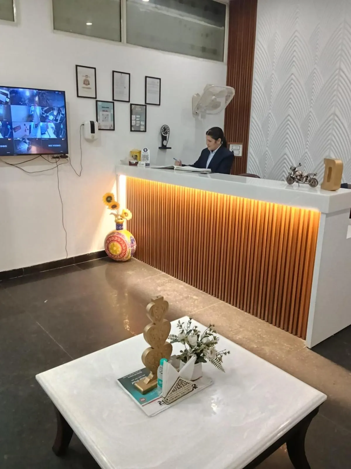 Lobby or reception in Hotel D Plaza