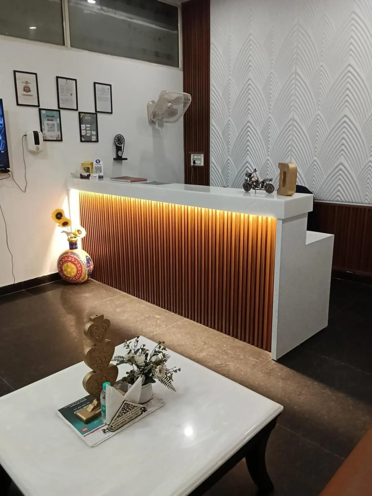 Lobby or reception in Hotel D Plaza