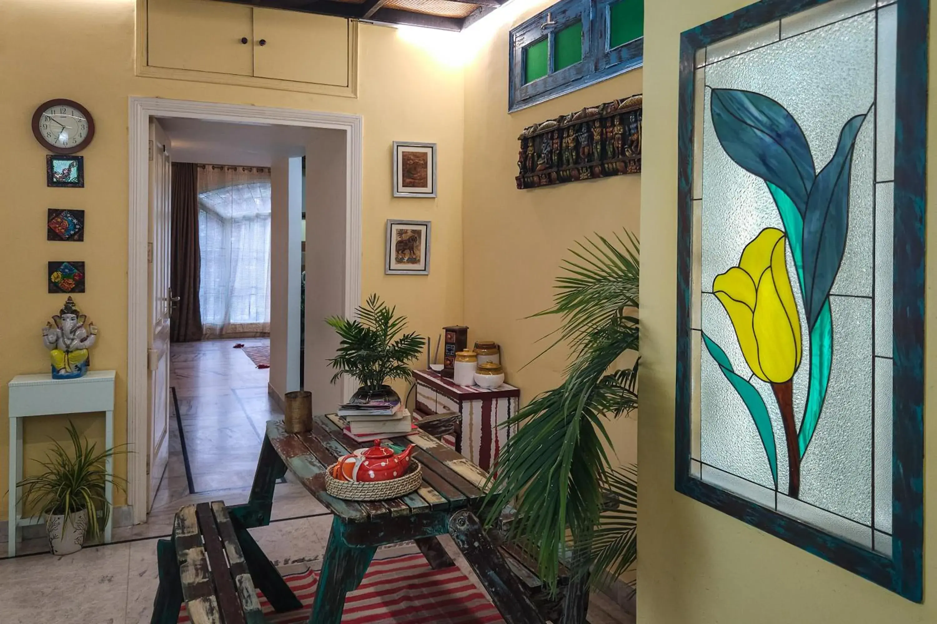 Lobby or reception in Prakash Kutir B&B Lobby or reception in Prakash Kutir B&B