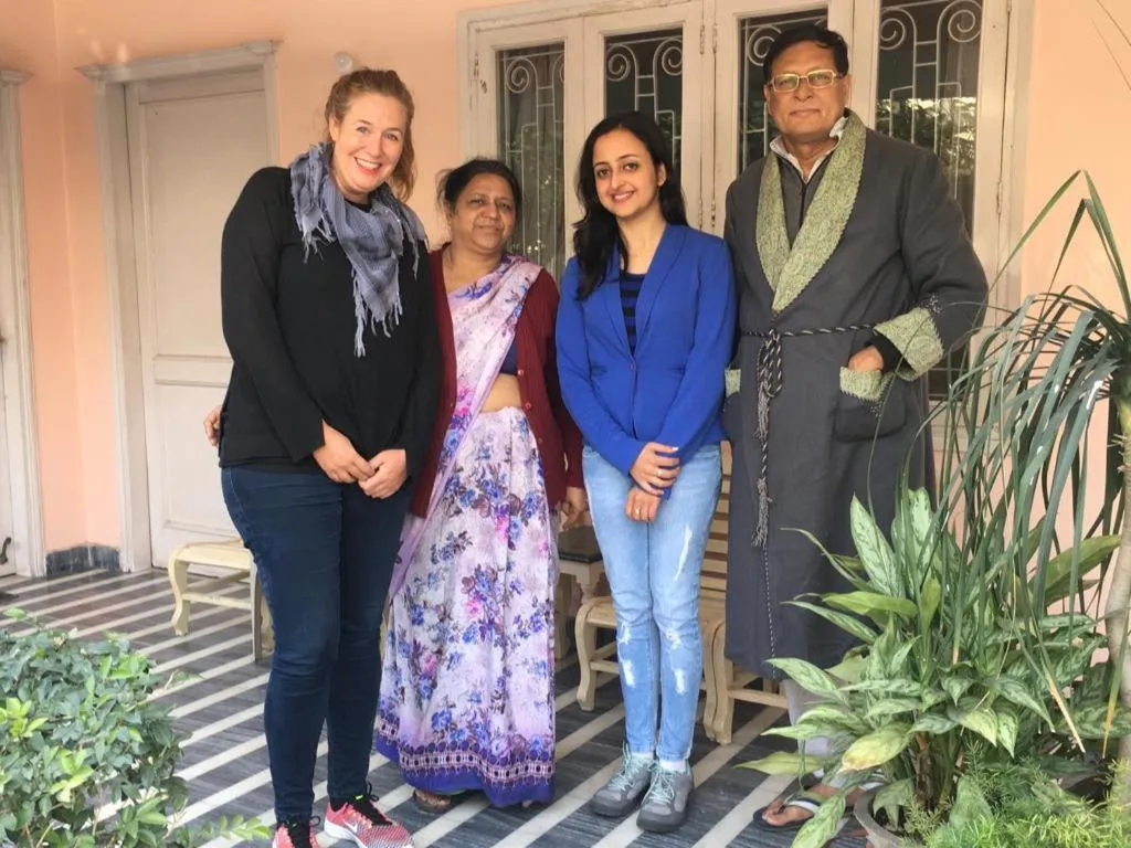 Guests in Prakash Kutir B&B