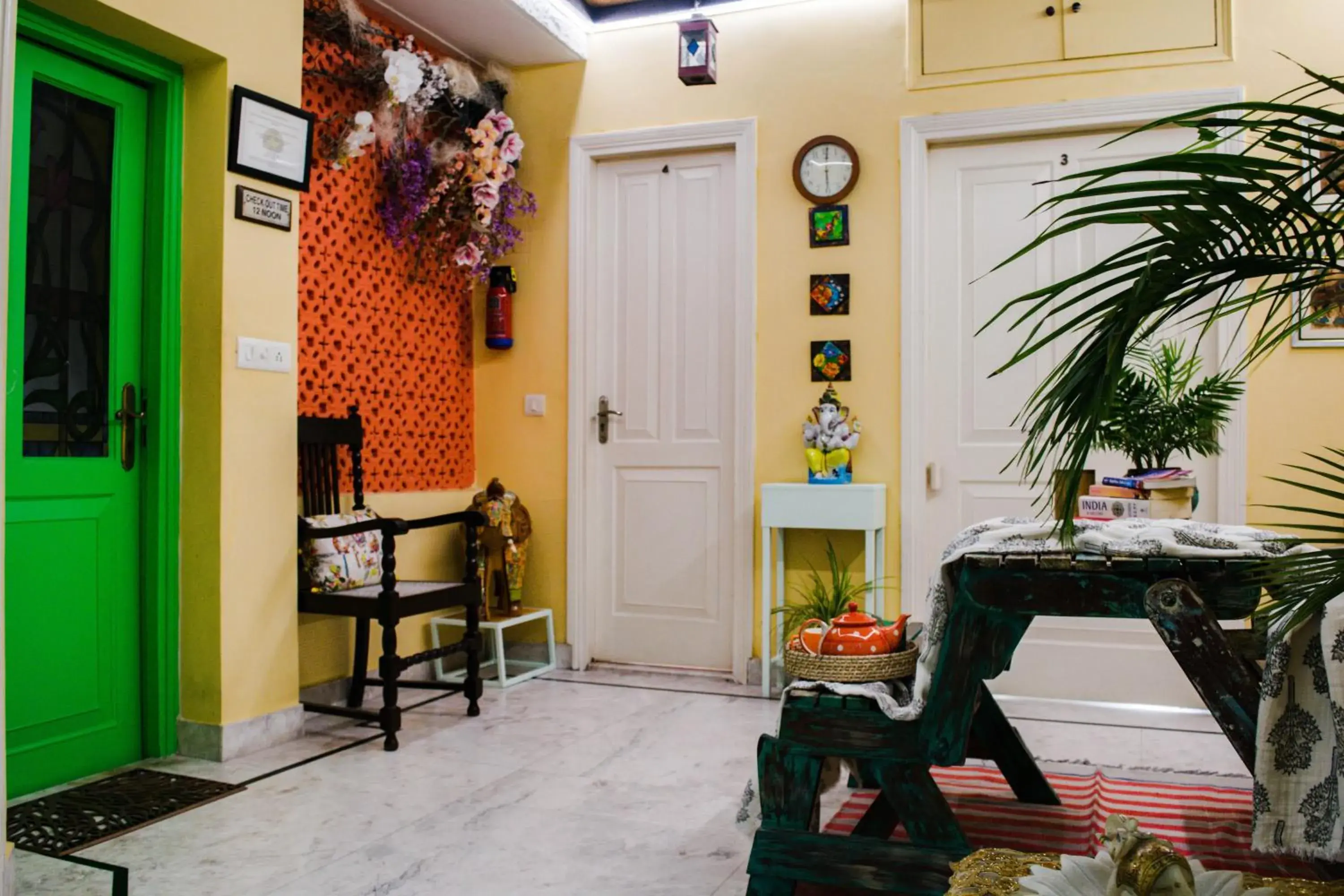 Lobby or reception in Prakash Kutir B&B Lobby or reception in Prakash Kutir B&B