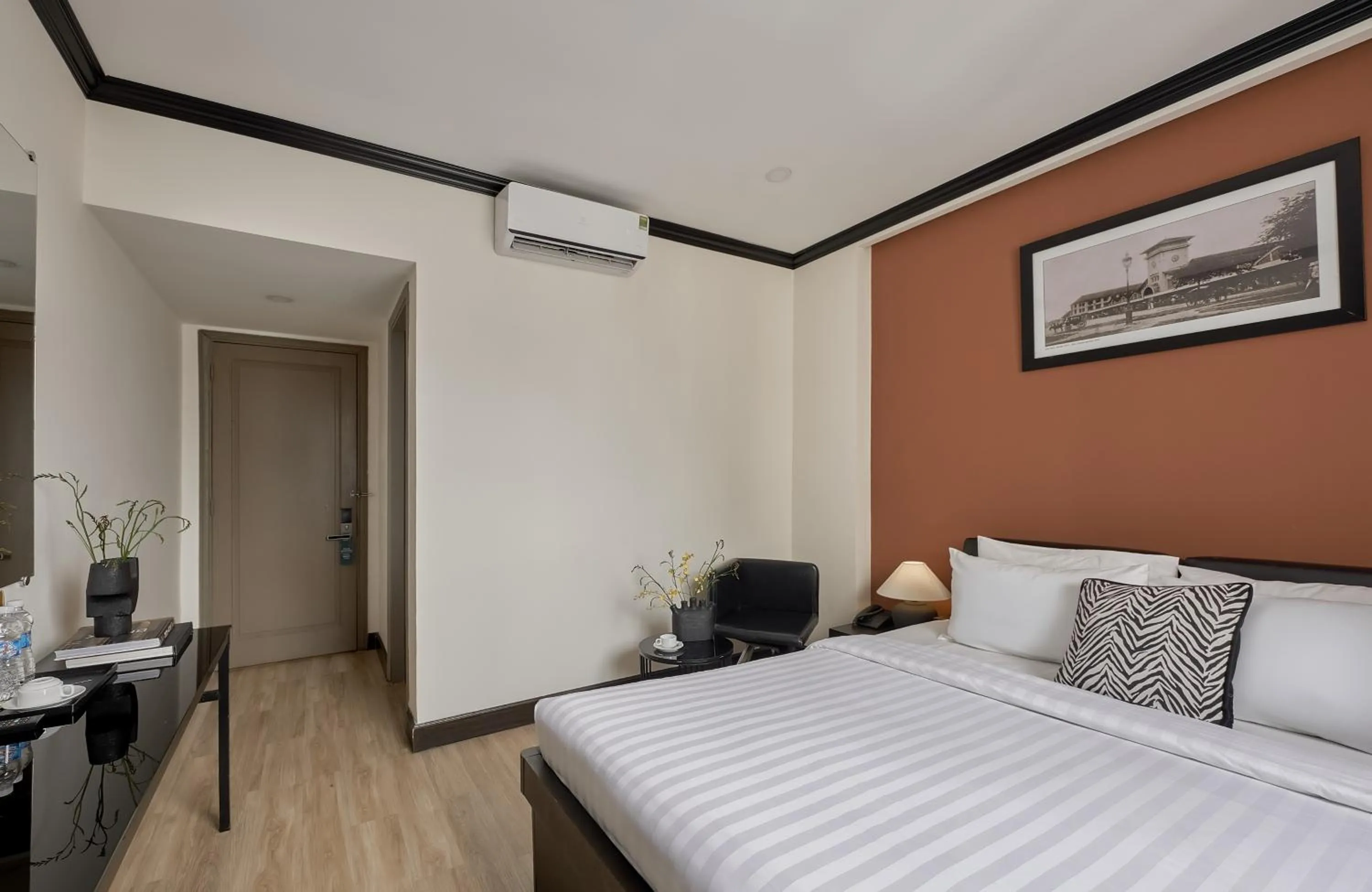 Bed in The One Premium Hotel