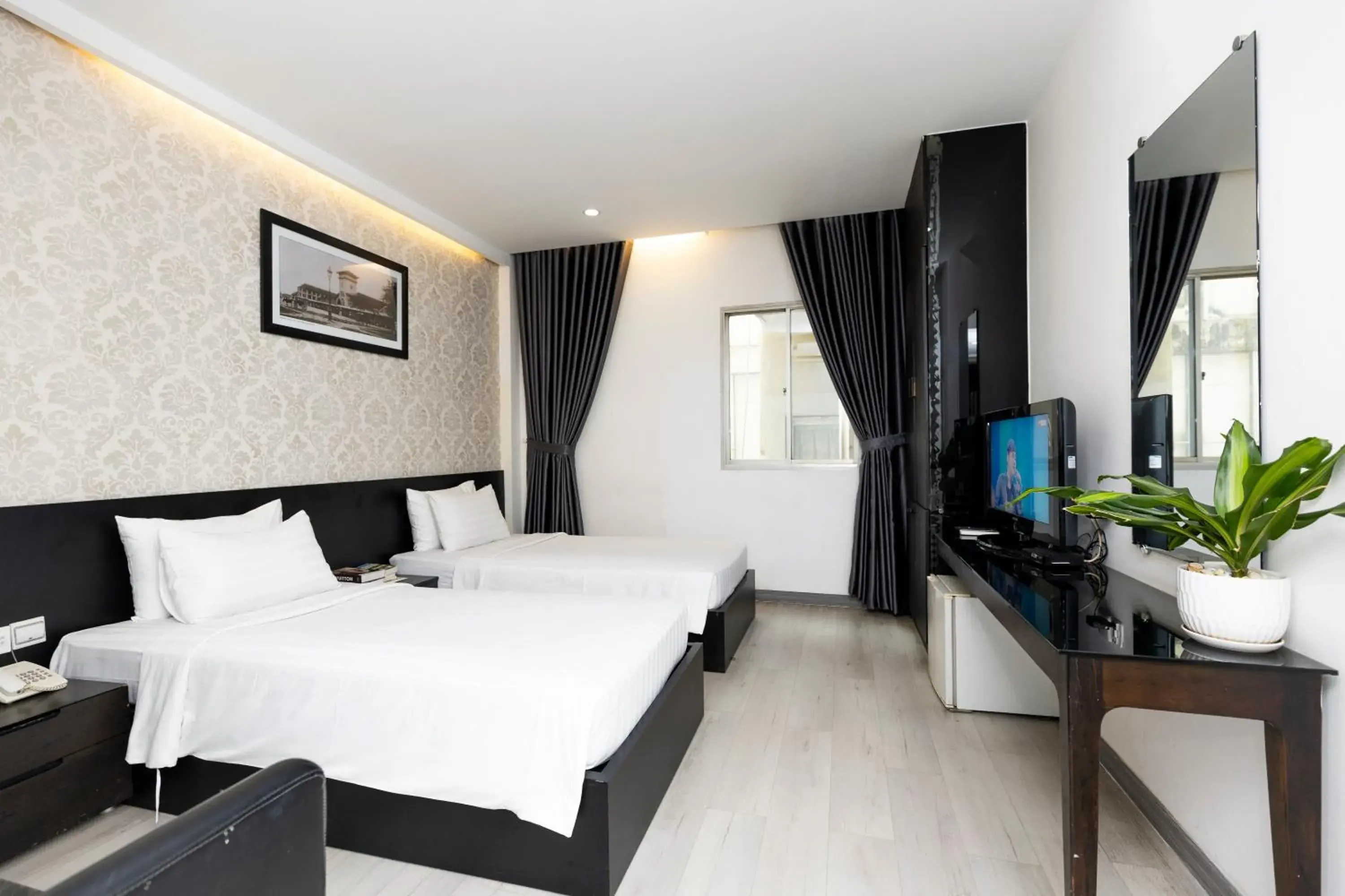 Twin Room with Bath in The One Premium Hotel Twin Room with Bath in The One Premium Hotel