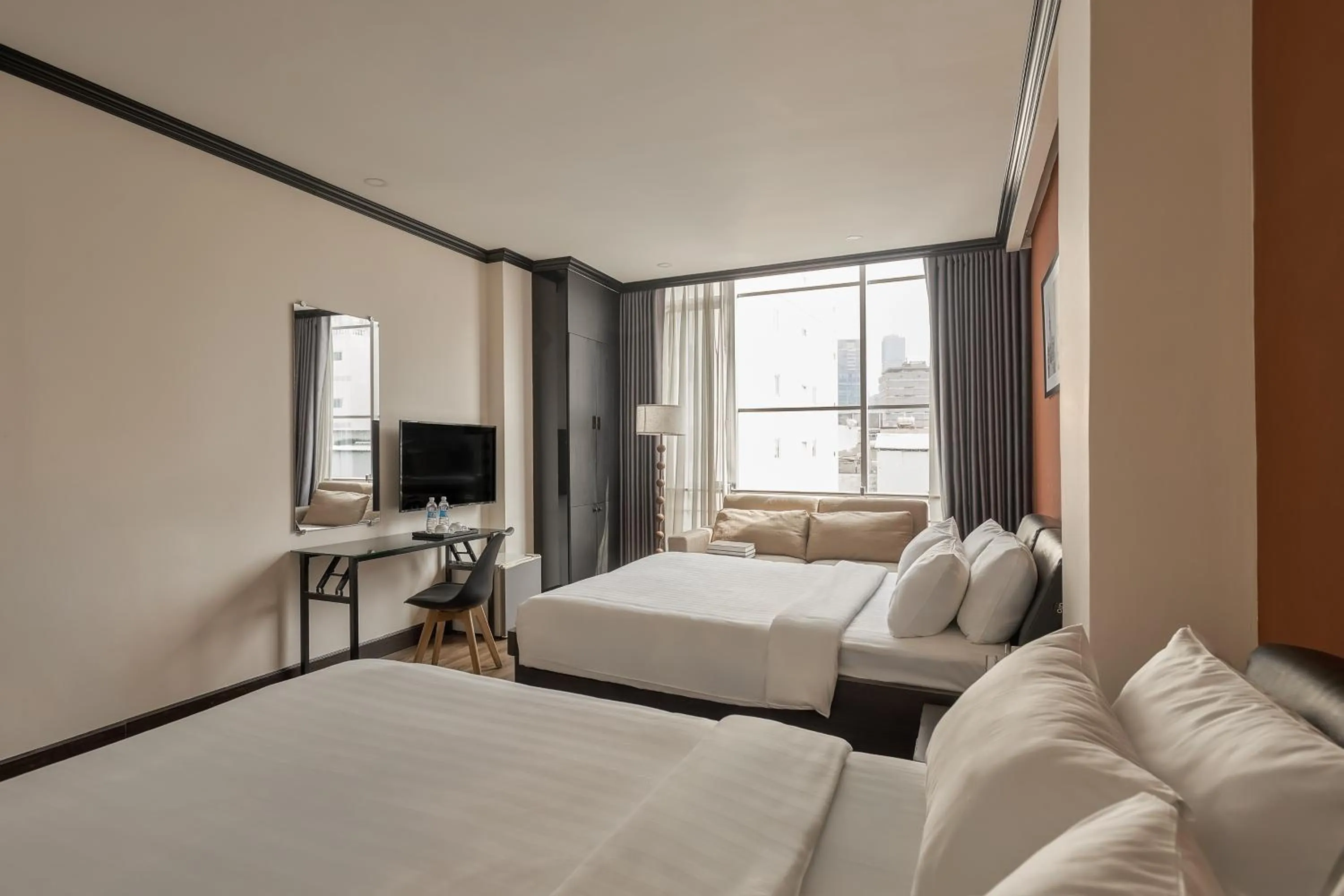 Bed in The One Premium Hotel