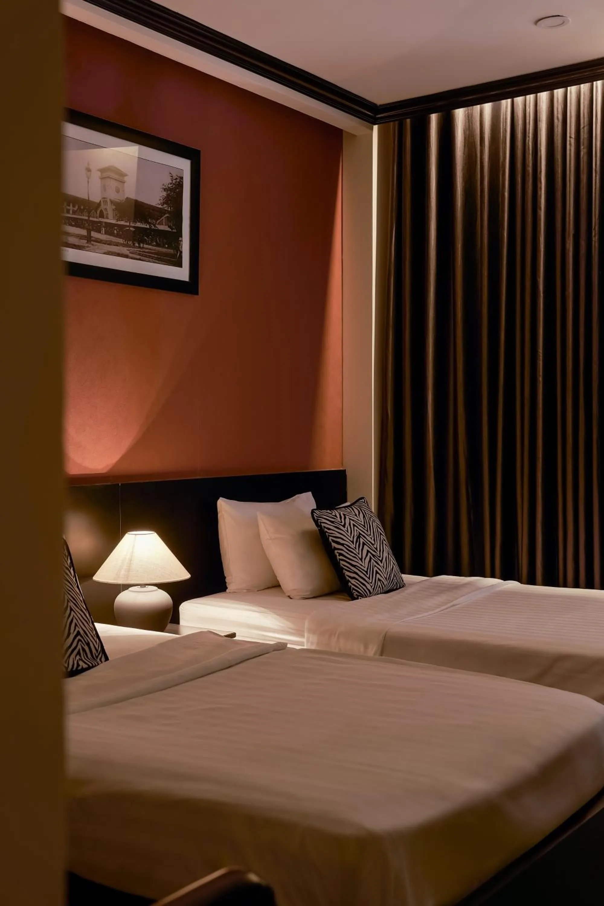 Bed in The One Premium Hotel