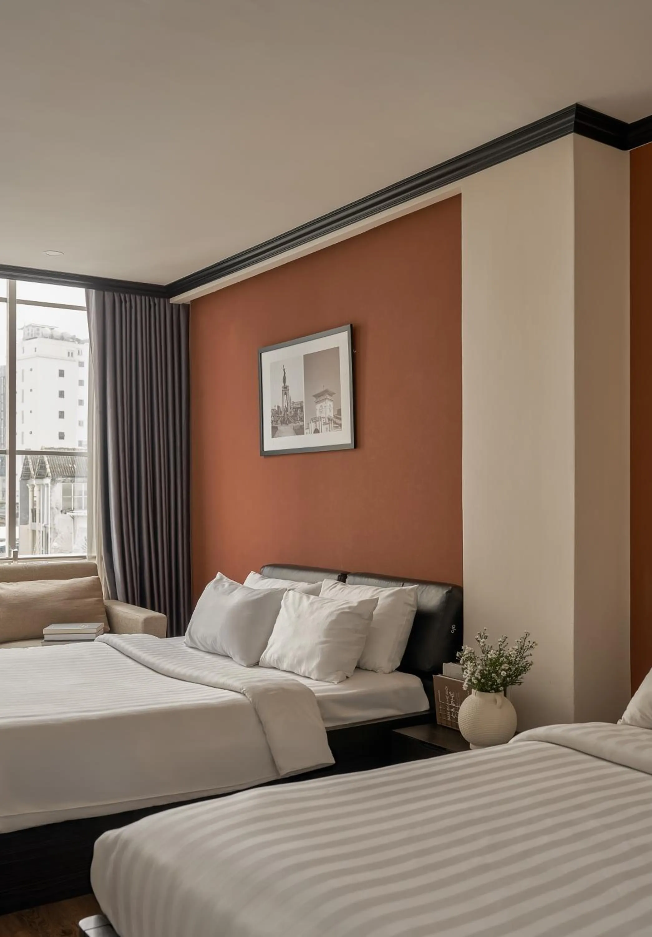 Bed in The One Premium Hotel