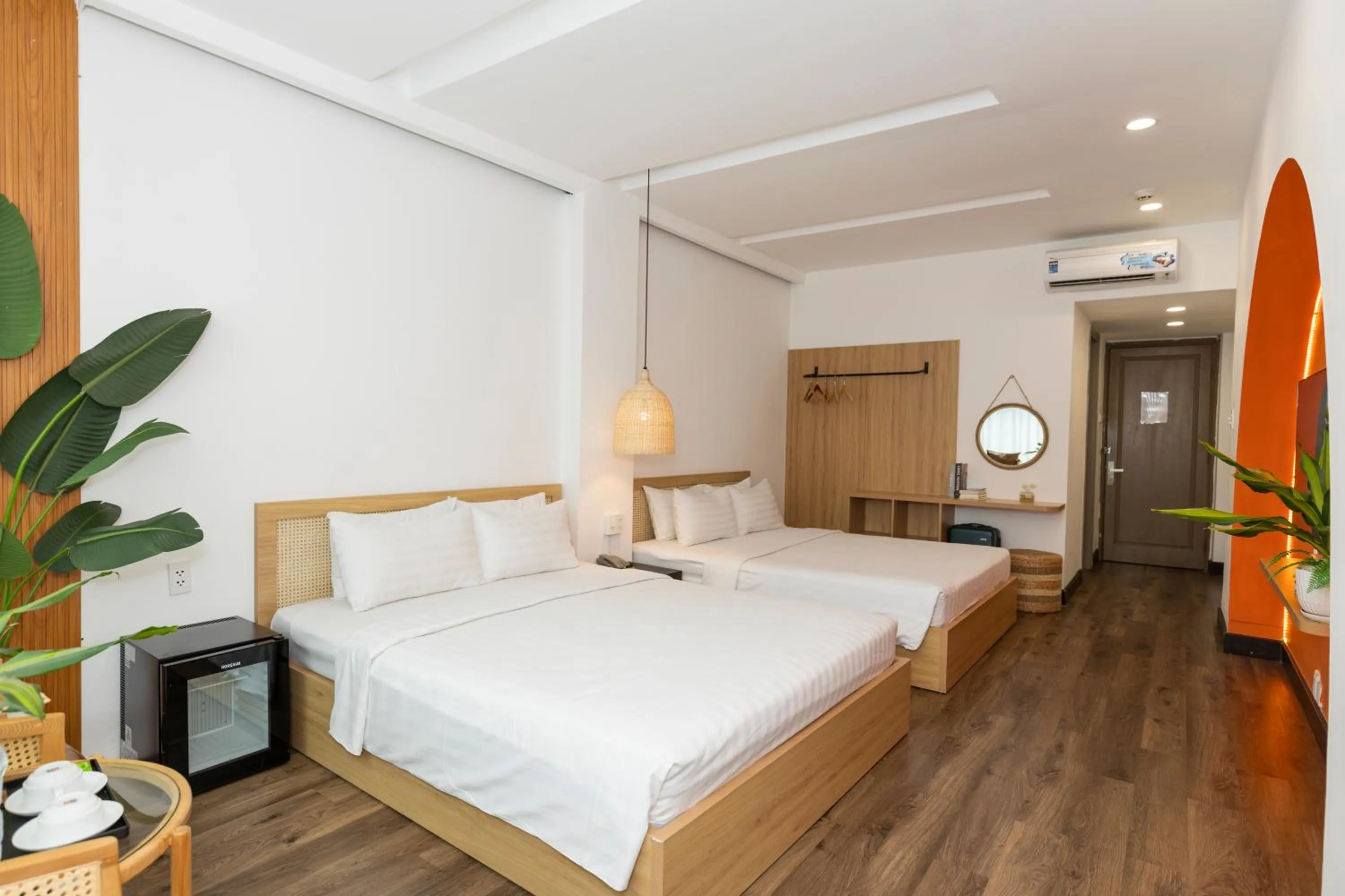 Bed in The One Premium Hotel