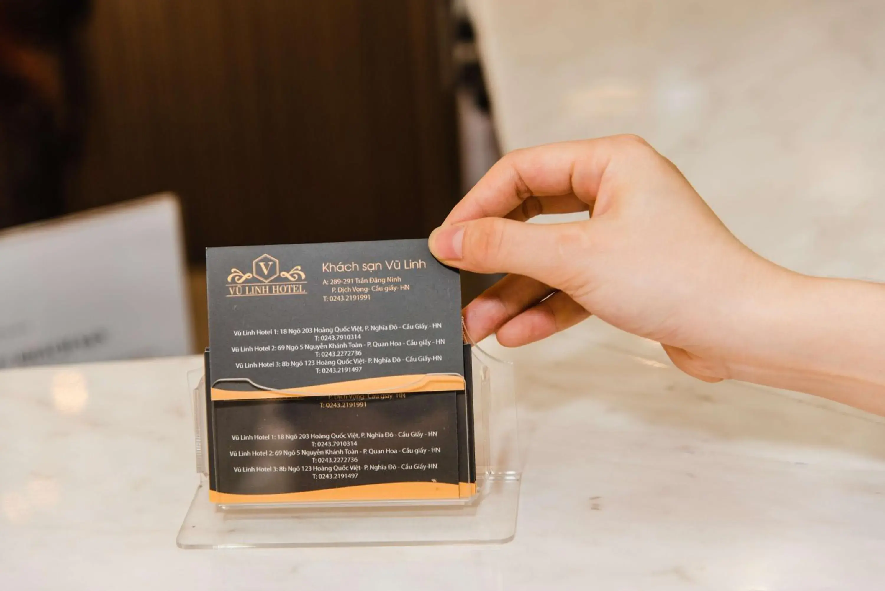 Lobby or reception in Vu Linh Hotel Lobby or reception in Vu Linh Hotel