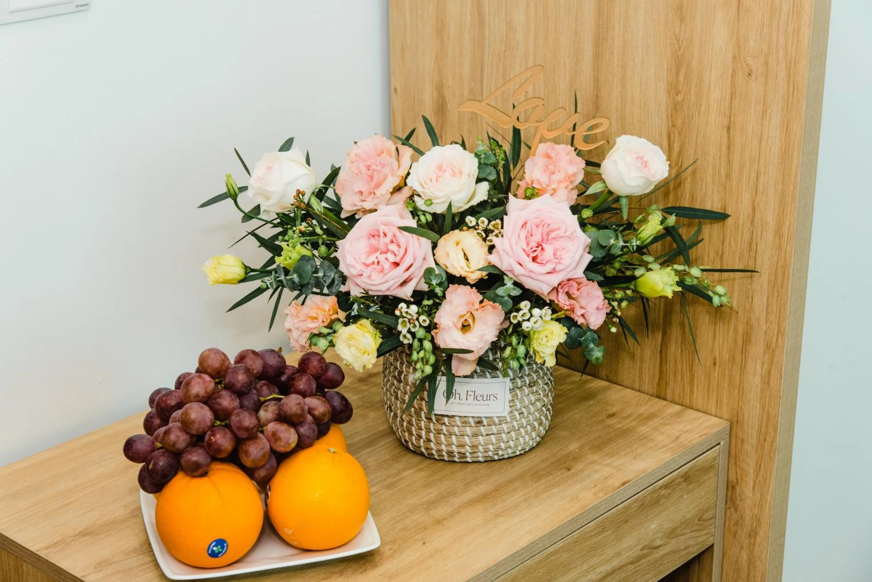 Decorative detail in Vu Linh Hotel