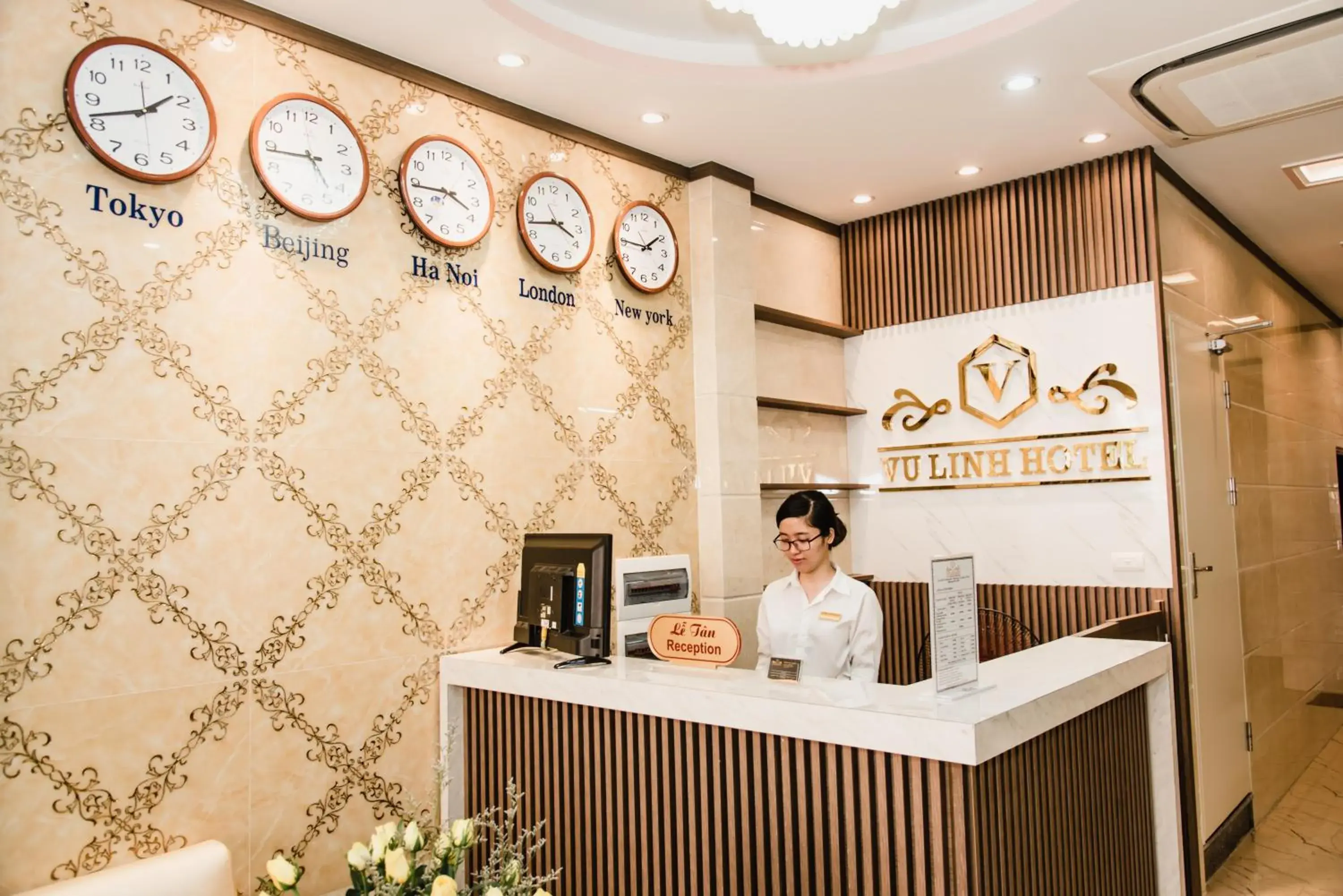 Lobby or reception in Vu Linh Hotel Lobby or reception in Vu Linh Hotel