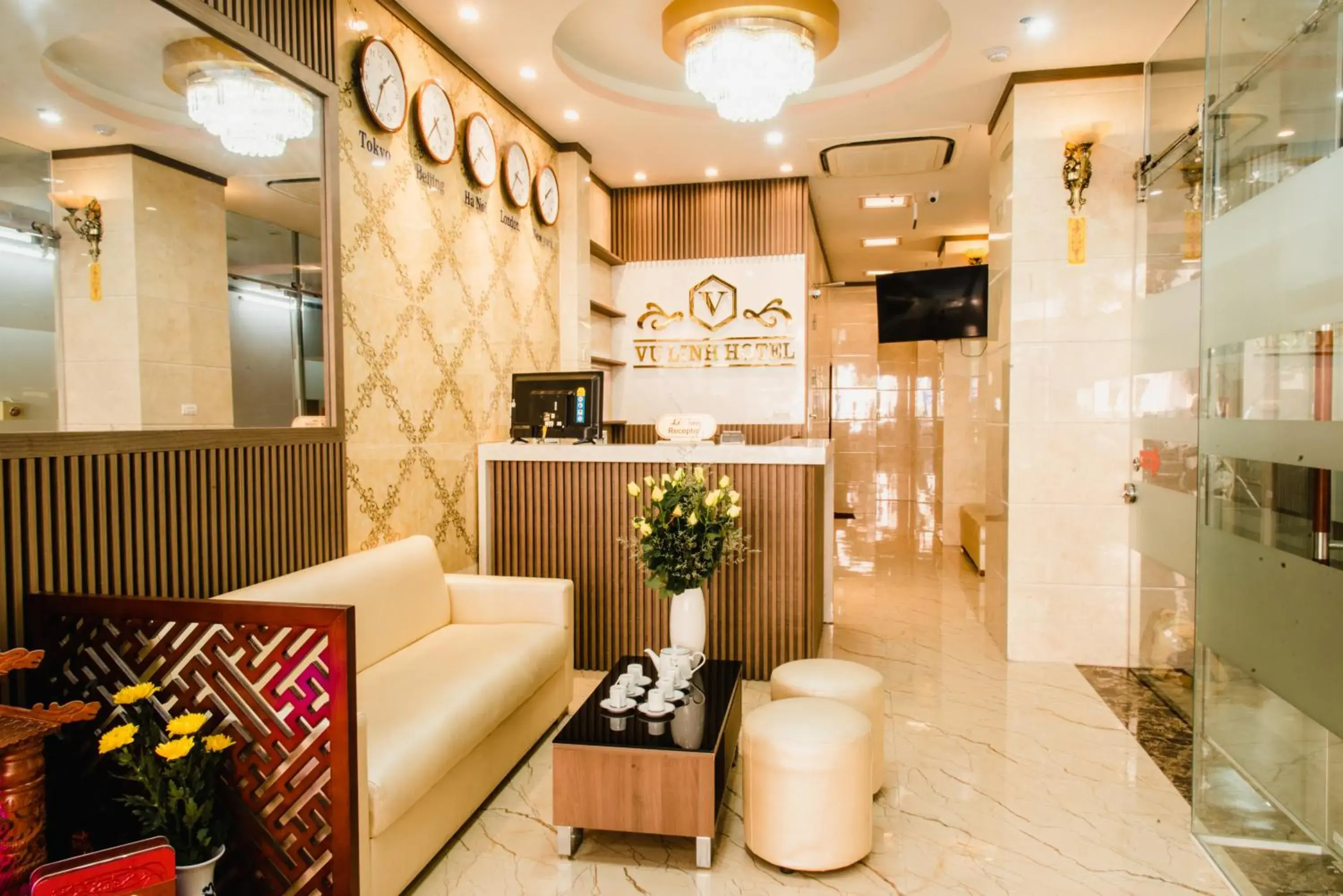 Lobby or reception in Vu Linh Hotel Lobby or reception in Vu Linh Hotel
