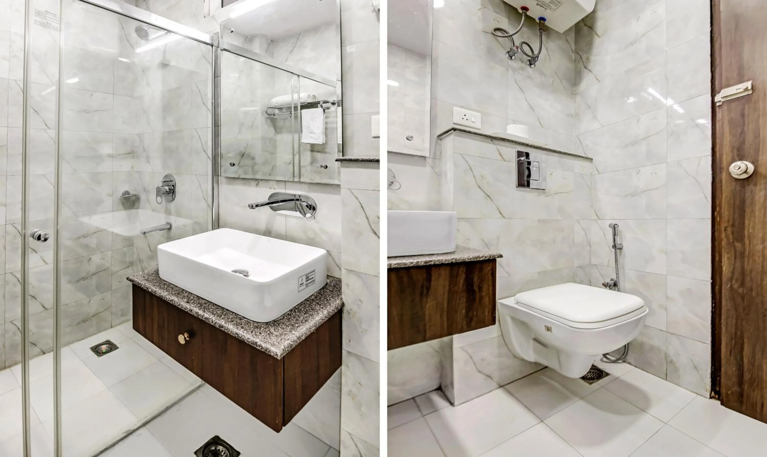 Bathroom in Treebo Sai Village Gold Souk - Sec 43