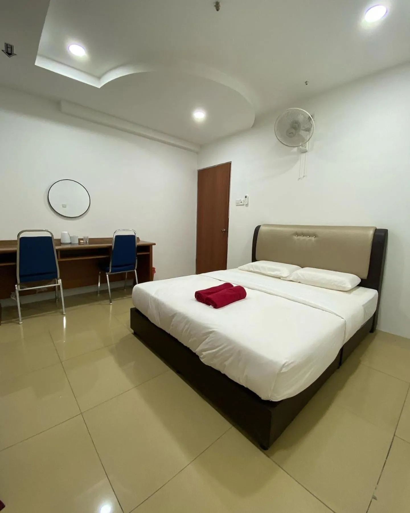 Bed in D' Anjung Inn