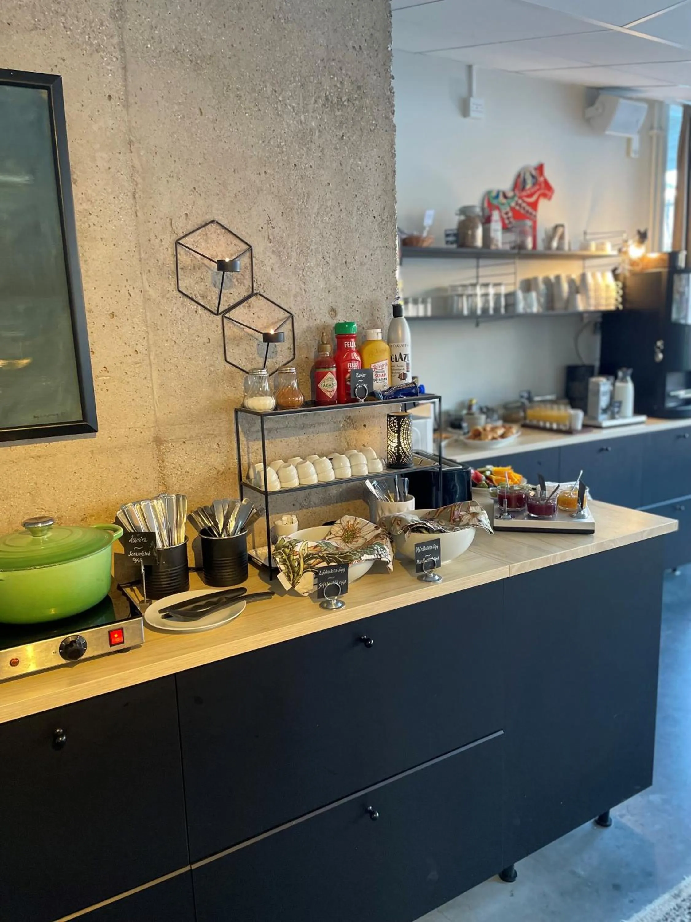 Buffet breakfast in Hotel Falun