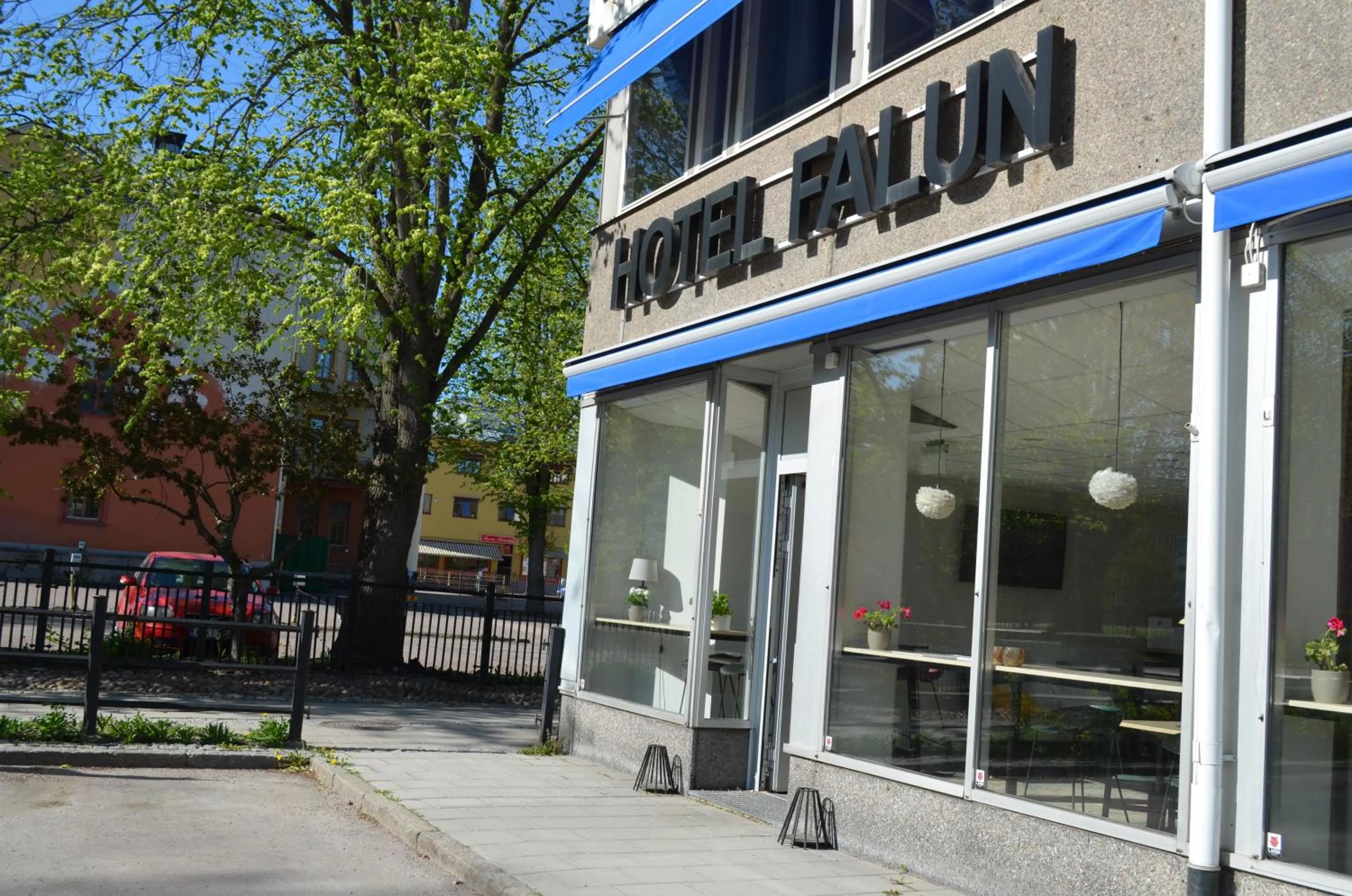 City view in Hotel Falun