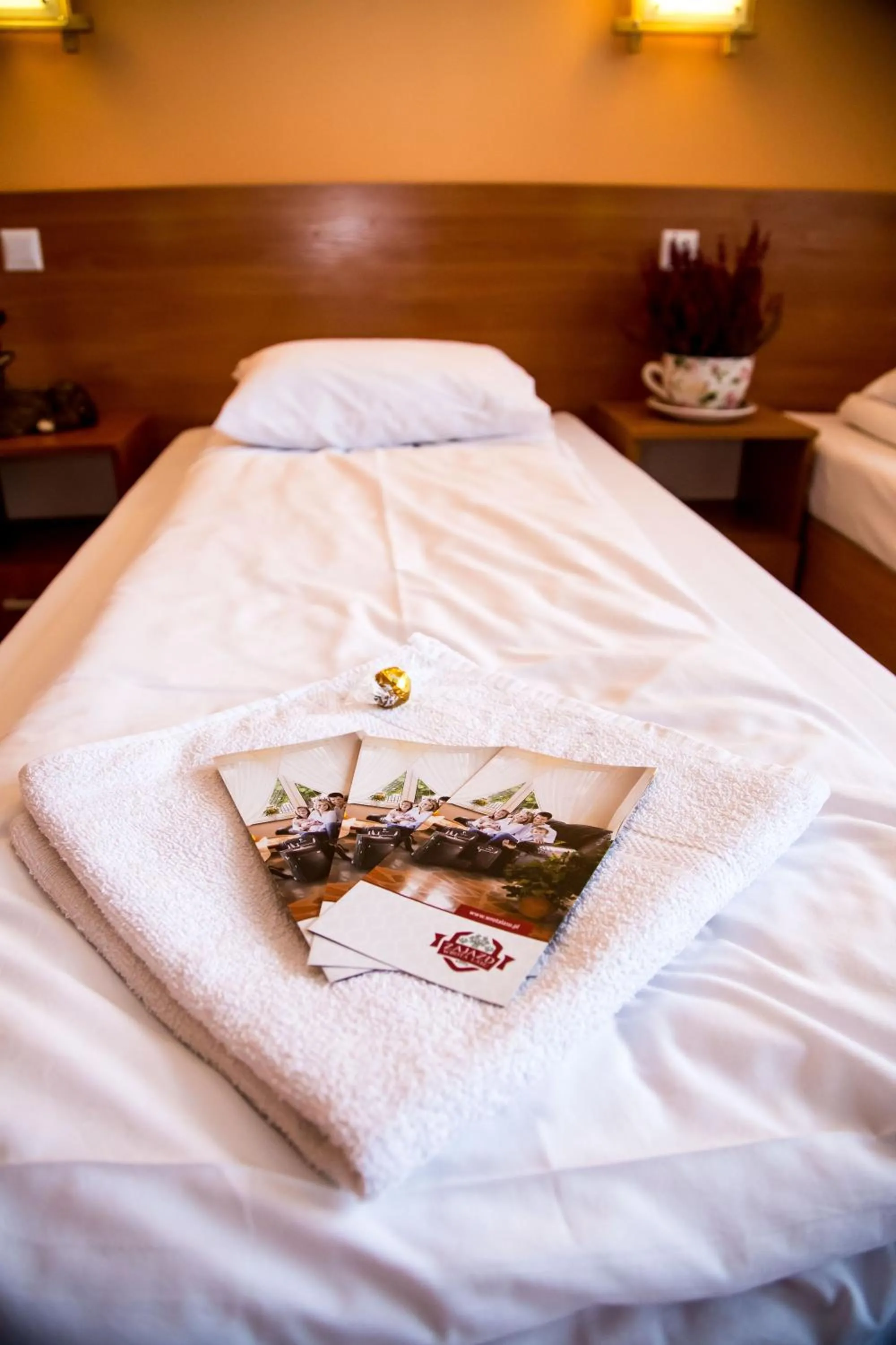 Bed in Zajazd Wrota Lasu