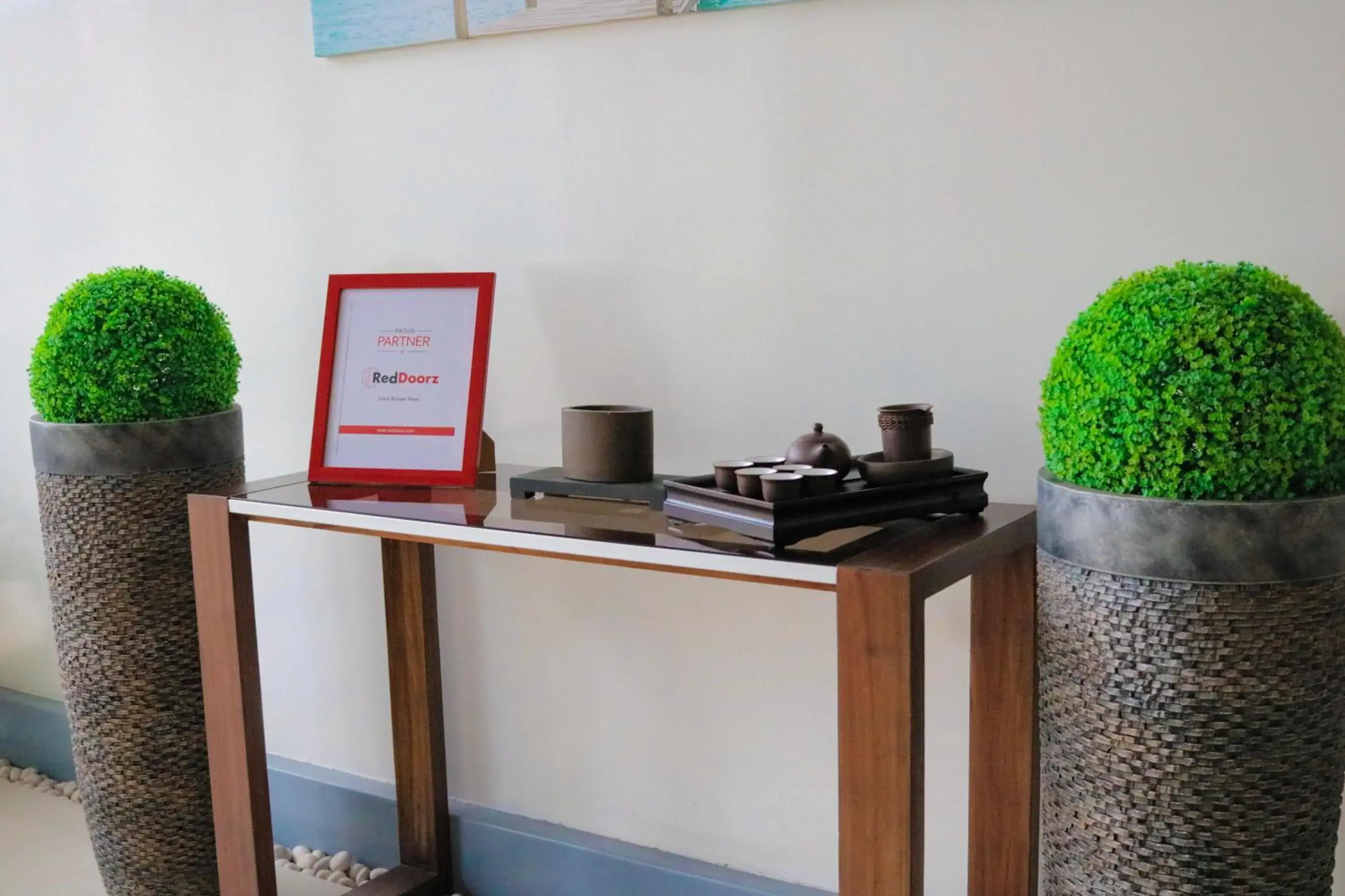 Lobby or reception in RedDoorz Plus @ AS Fortuna Cebu Lobby or reception in RedDoorz Plus @ AS Fortuna Cebu