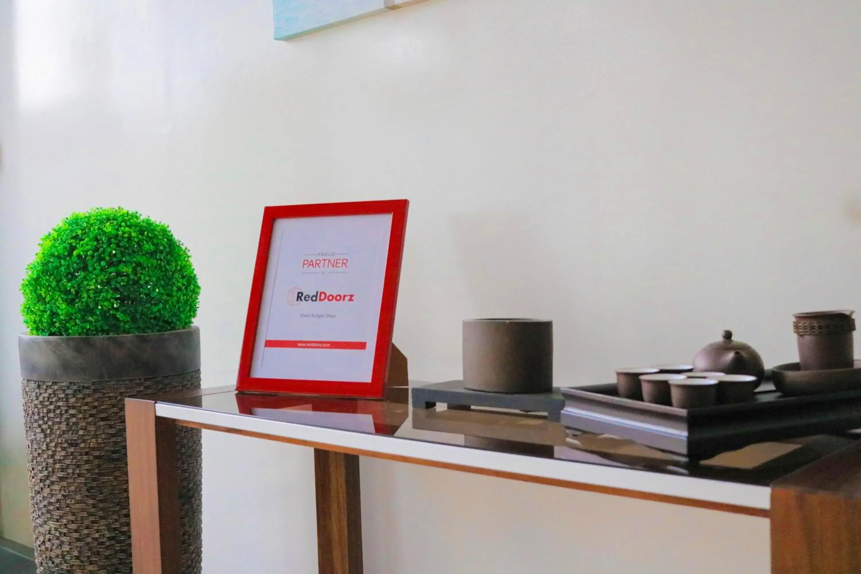 Lobby or reception in RedDoorz Plus @ AS Fortuna Cebu Lobby or reception in RedDoorz Plus @ AS Fortuna Cebu