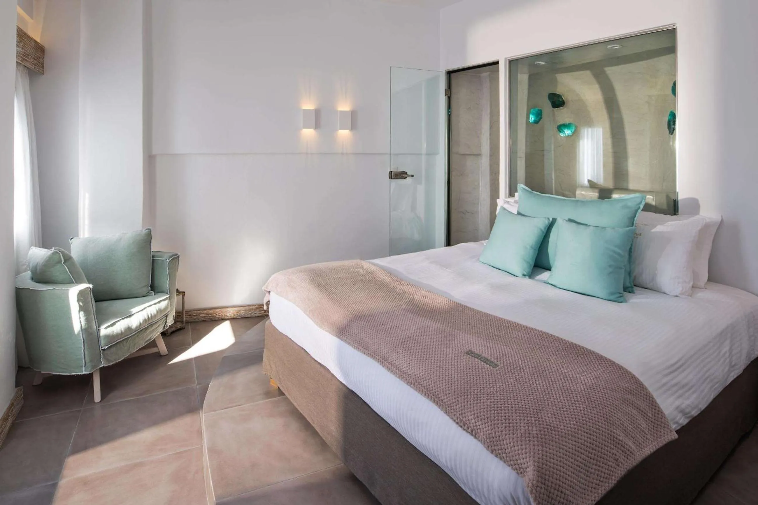 Bedroom, Bed in Athina Luxury Suites