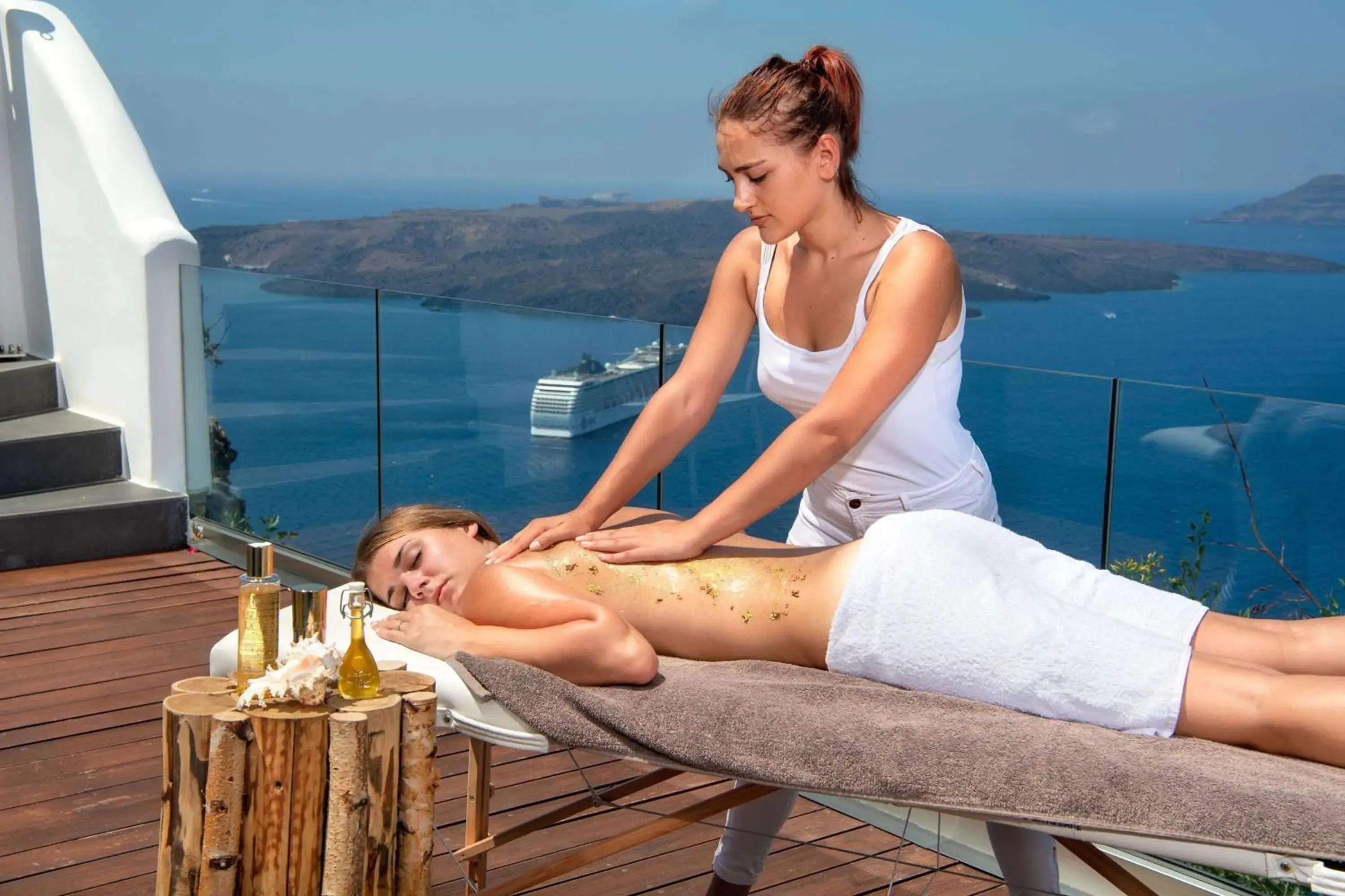 Spa and wellness centre/facilities in Athina Luxury Suites Spa and wellness centre/facilities in Athina Luxury Suites