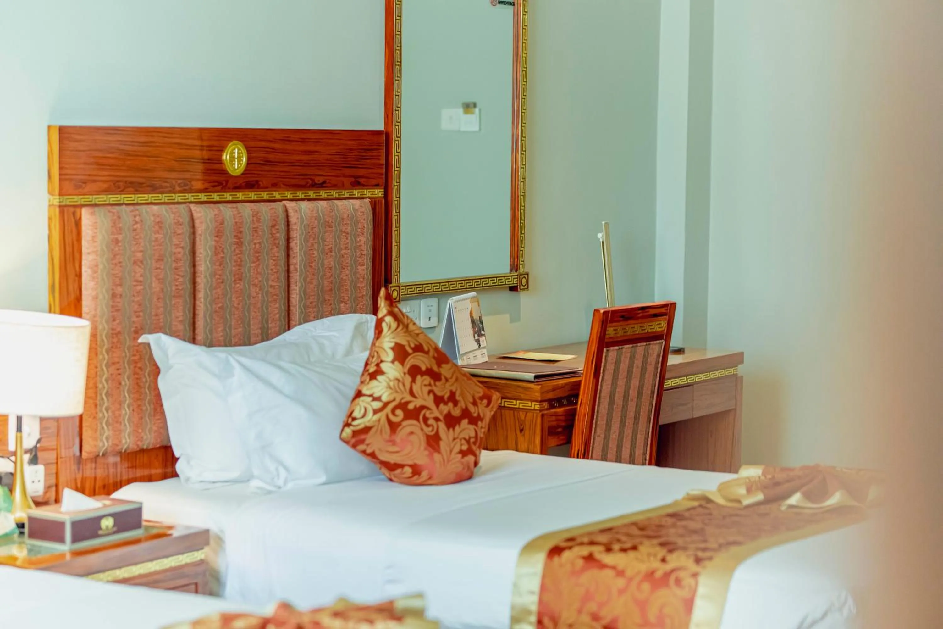 Bed in Tiffany Diamond Hotels LTD - Makunganya