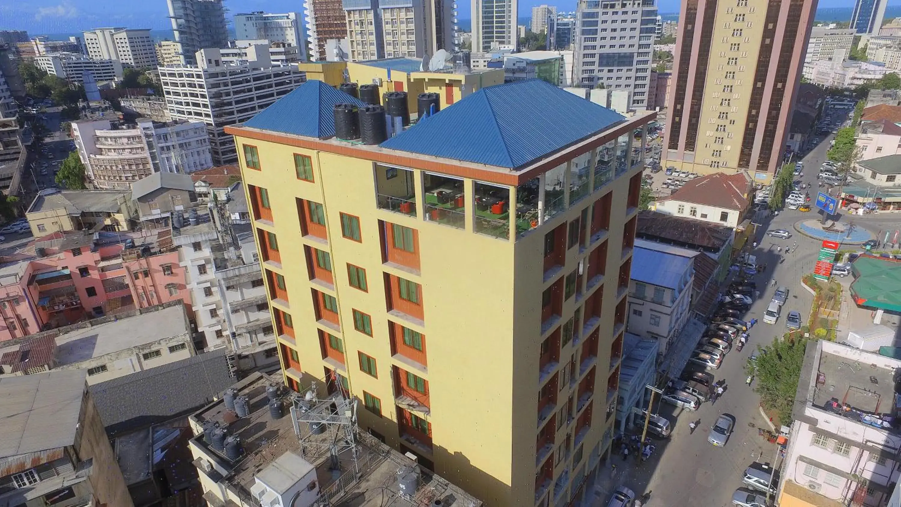 Bird's eye view in Tiffany Diamond Hotels LTD - Makunganya Bird's eye view in Tiffany Diamond Hotels LTD - Makunganya