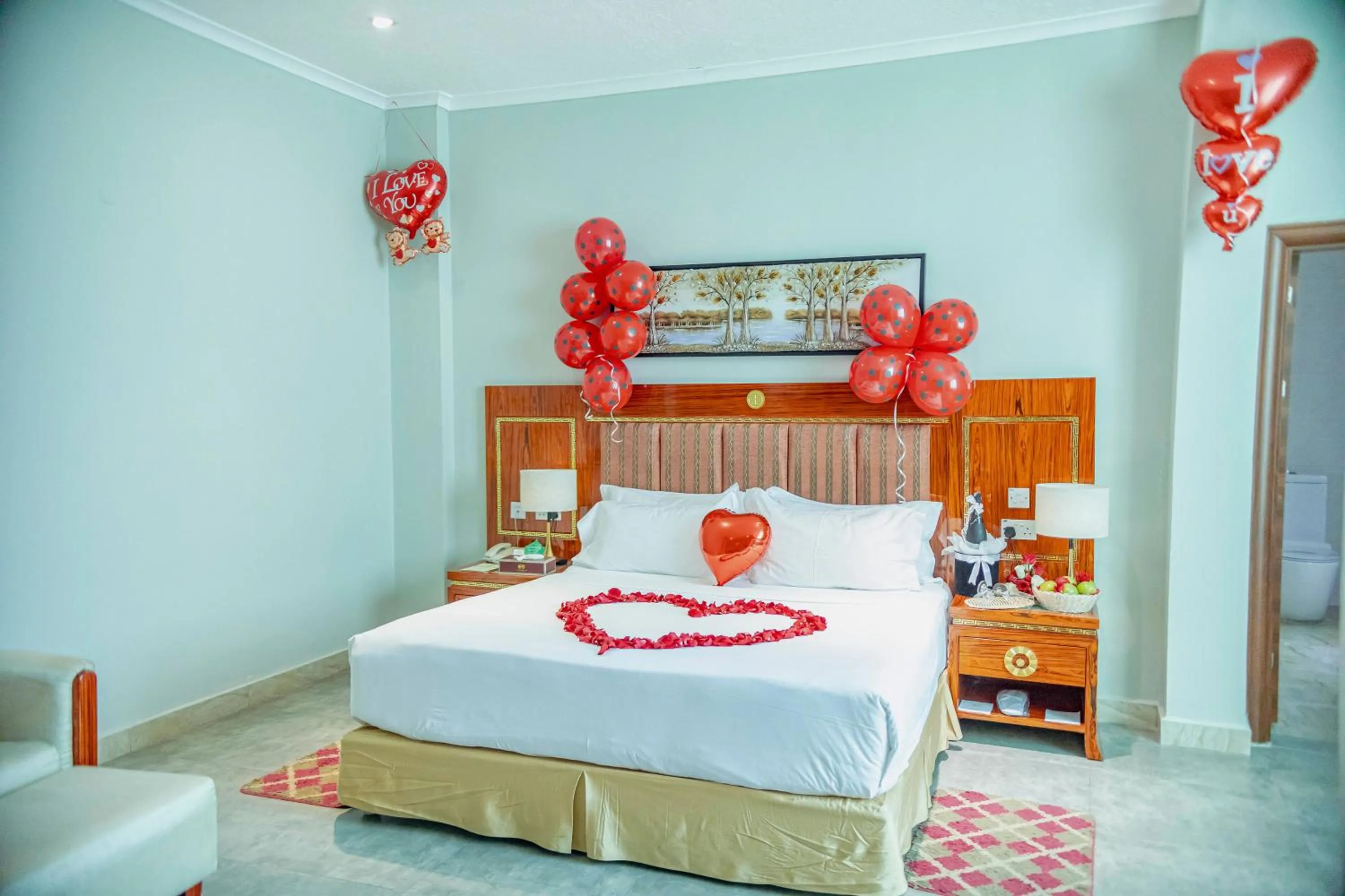 Bed in Tiffany Diamond Hotels LTD - Makunganya