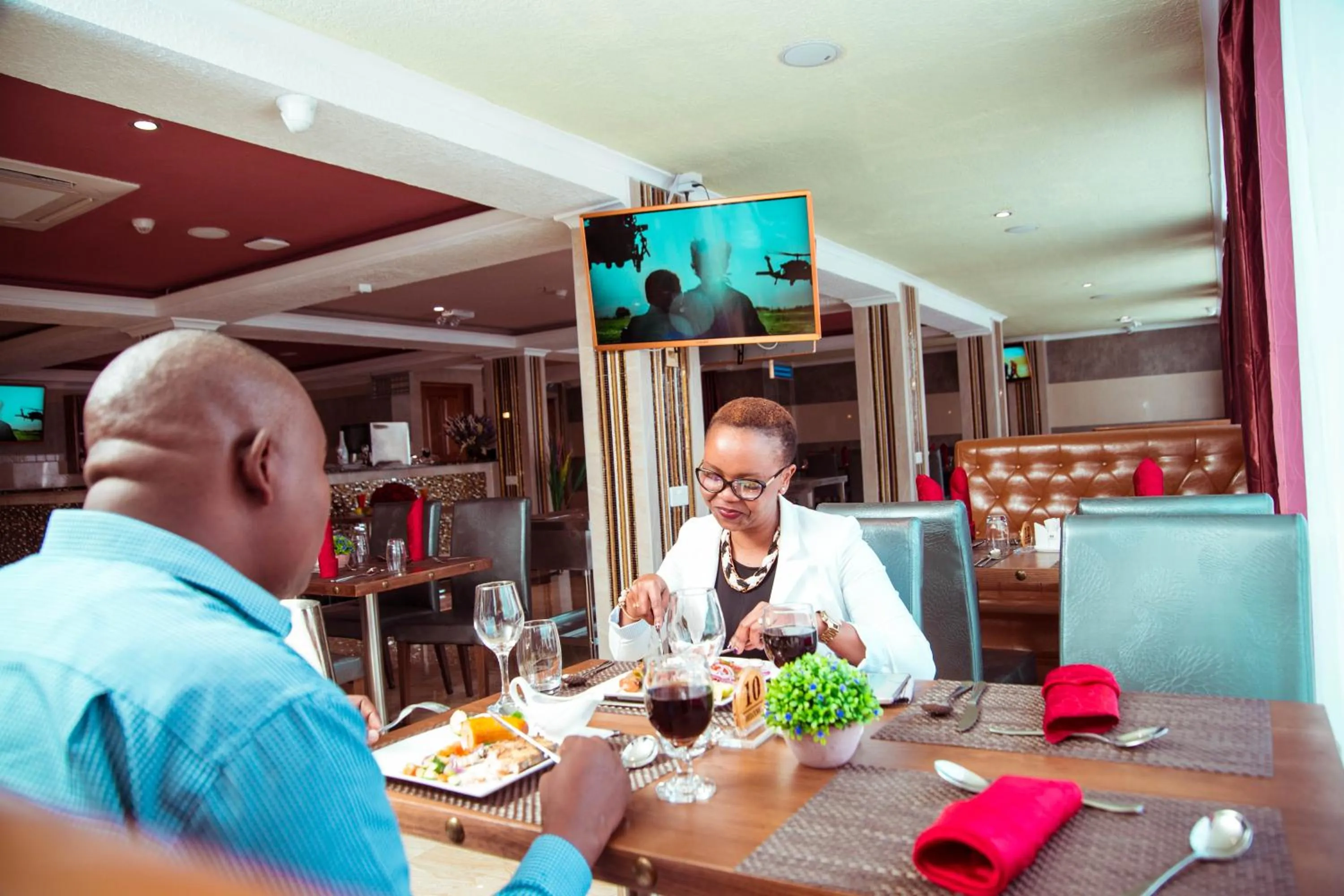 Restaurant/places to eat in Tiffany Diamond Hotels LTD - Makunganya