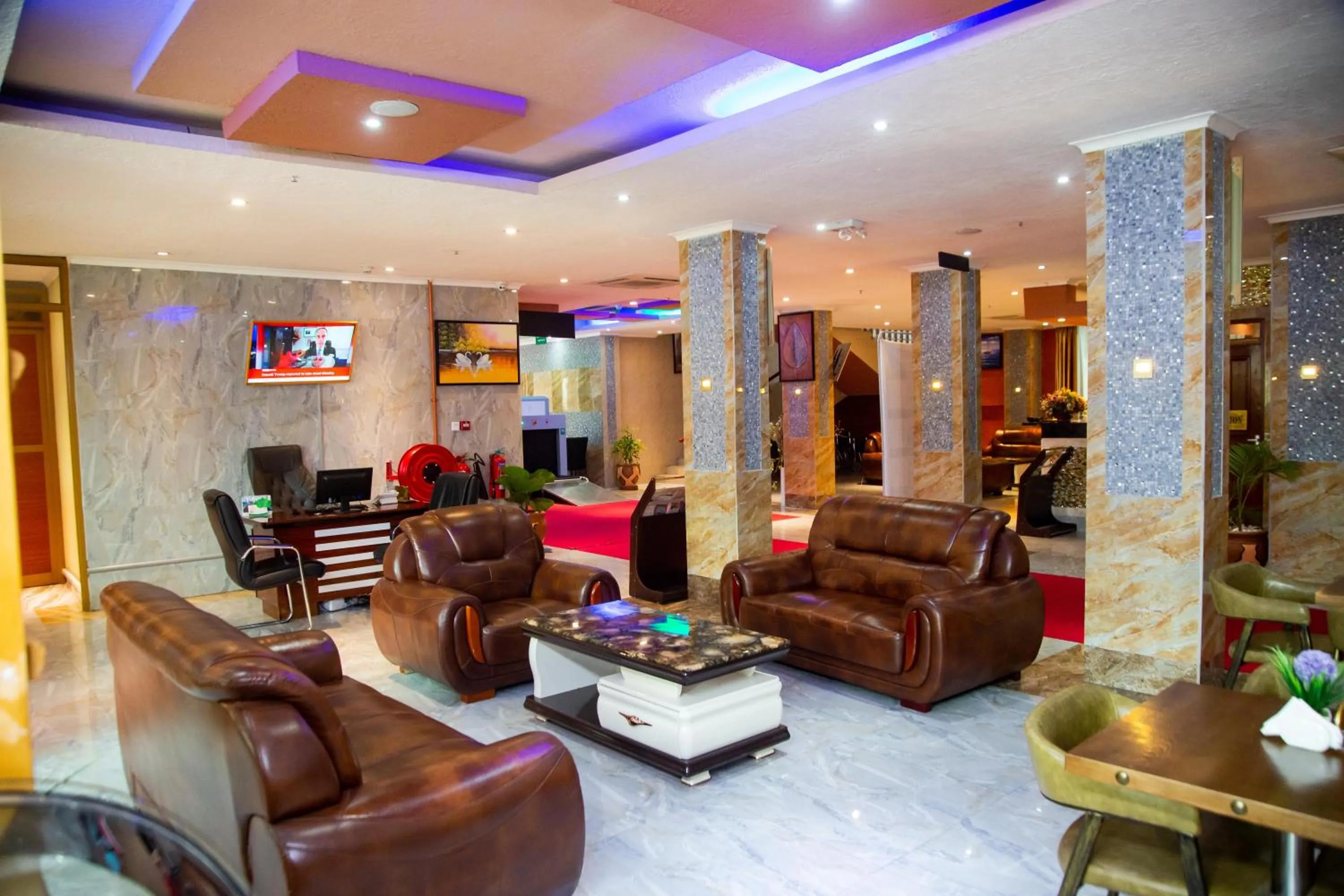 Living room in Tiffany Diamond Hotels LTD - Makunganya