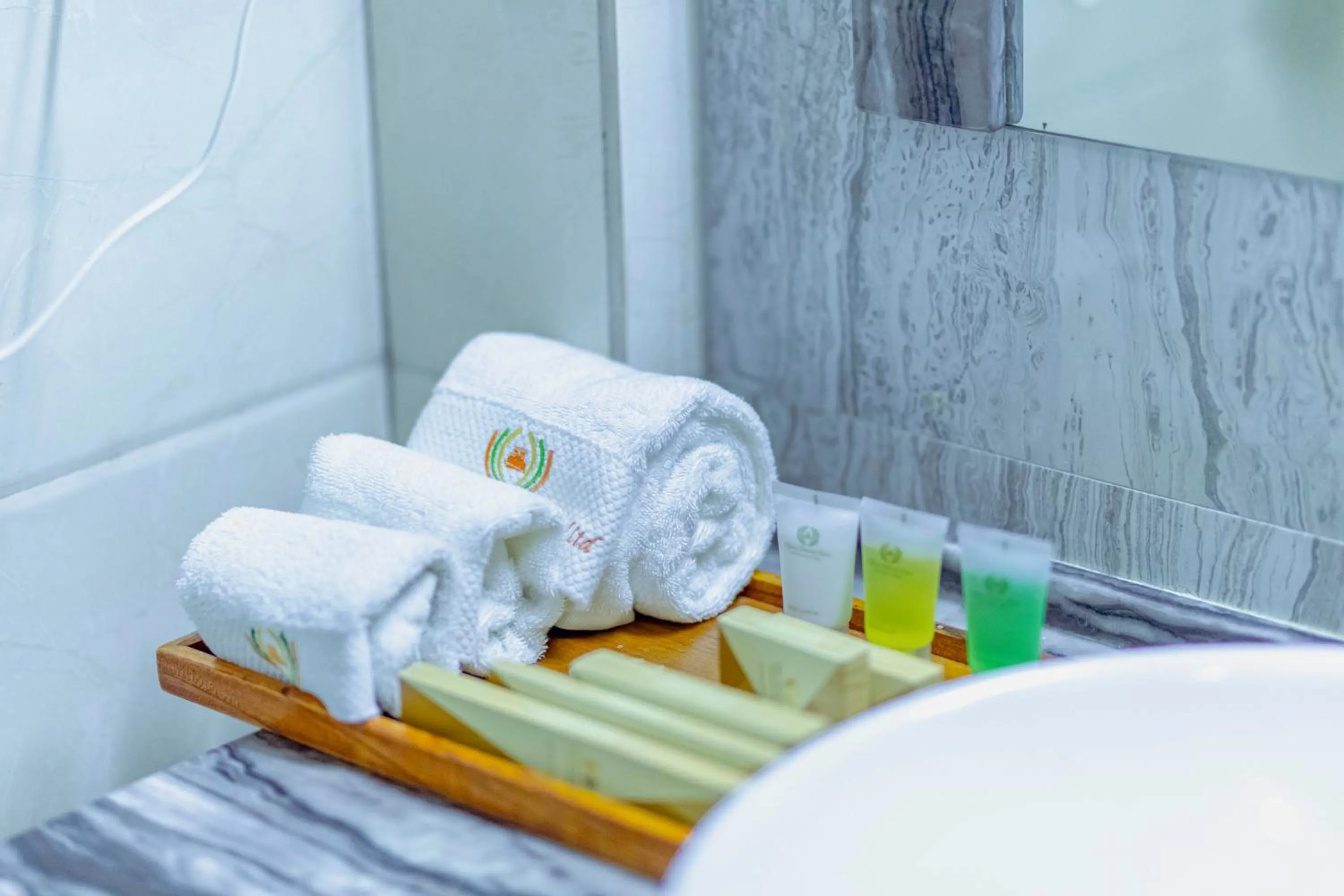 Bathroom in Tiffany Diamond Hotels LTD - Makunganya