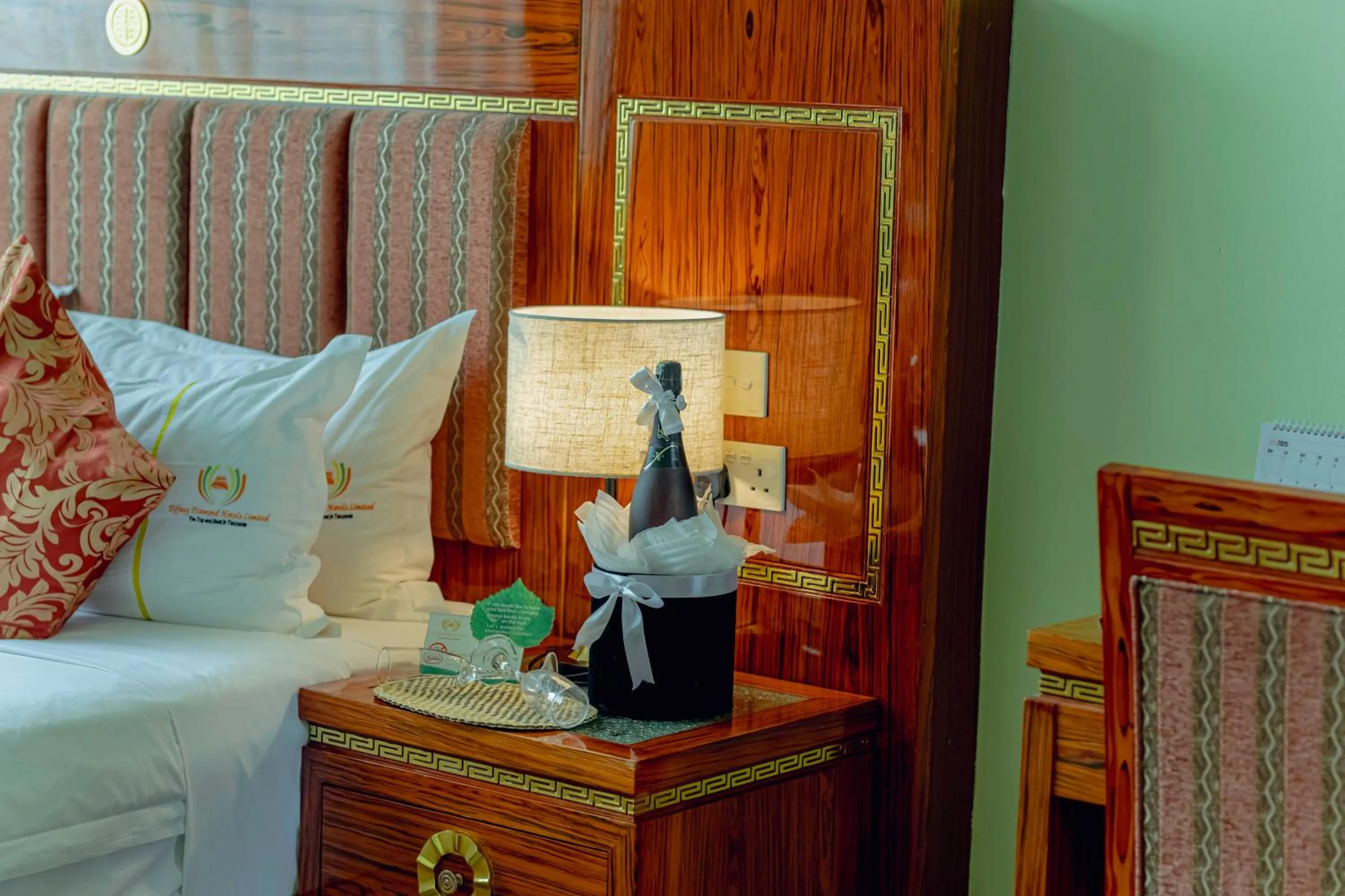 Bed in Tiffany Diamond Hotels LTD - Makunganya