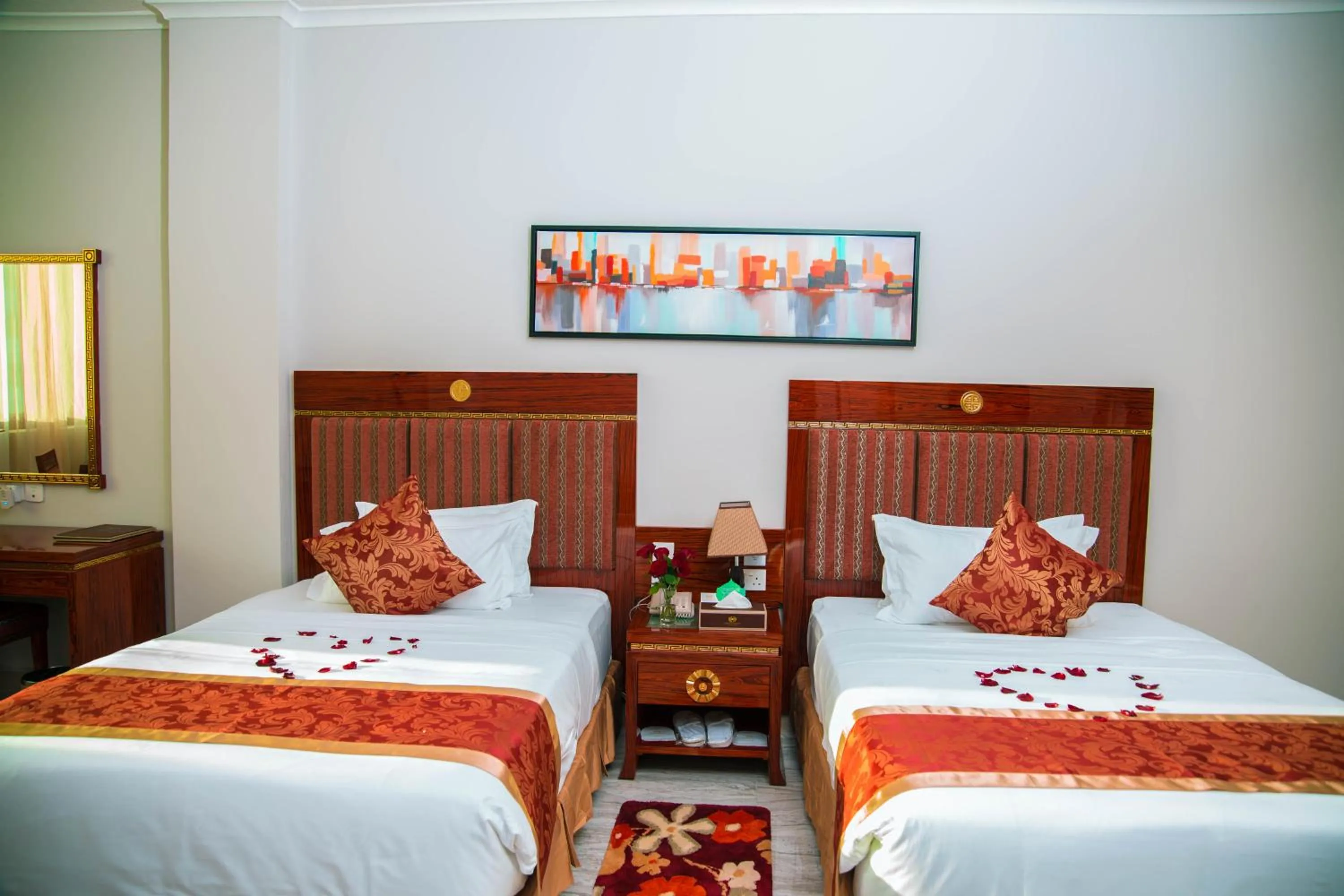 Bed in Tiffany Diamond Hotels LTD - Makunganya