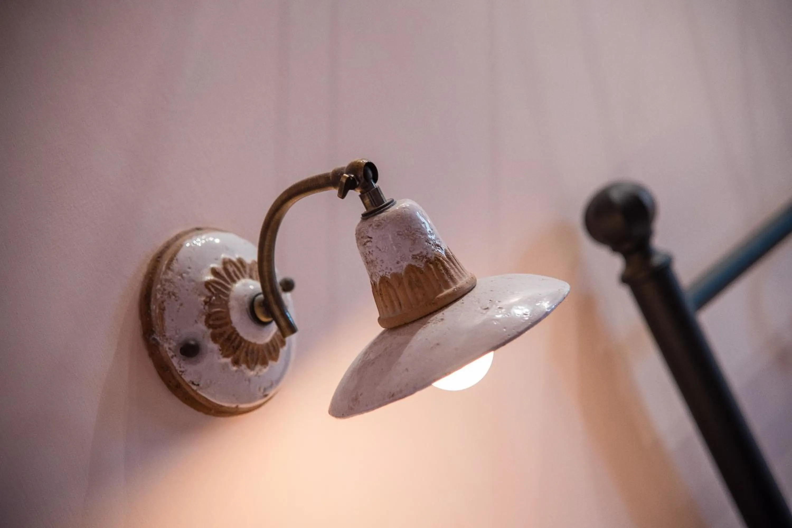 Decorative detail in B&B Beata Solitudo