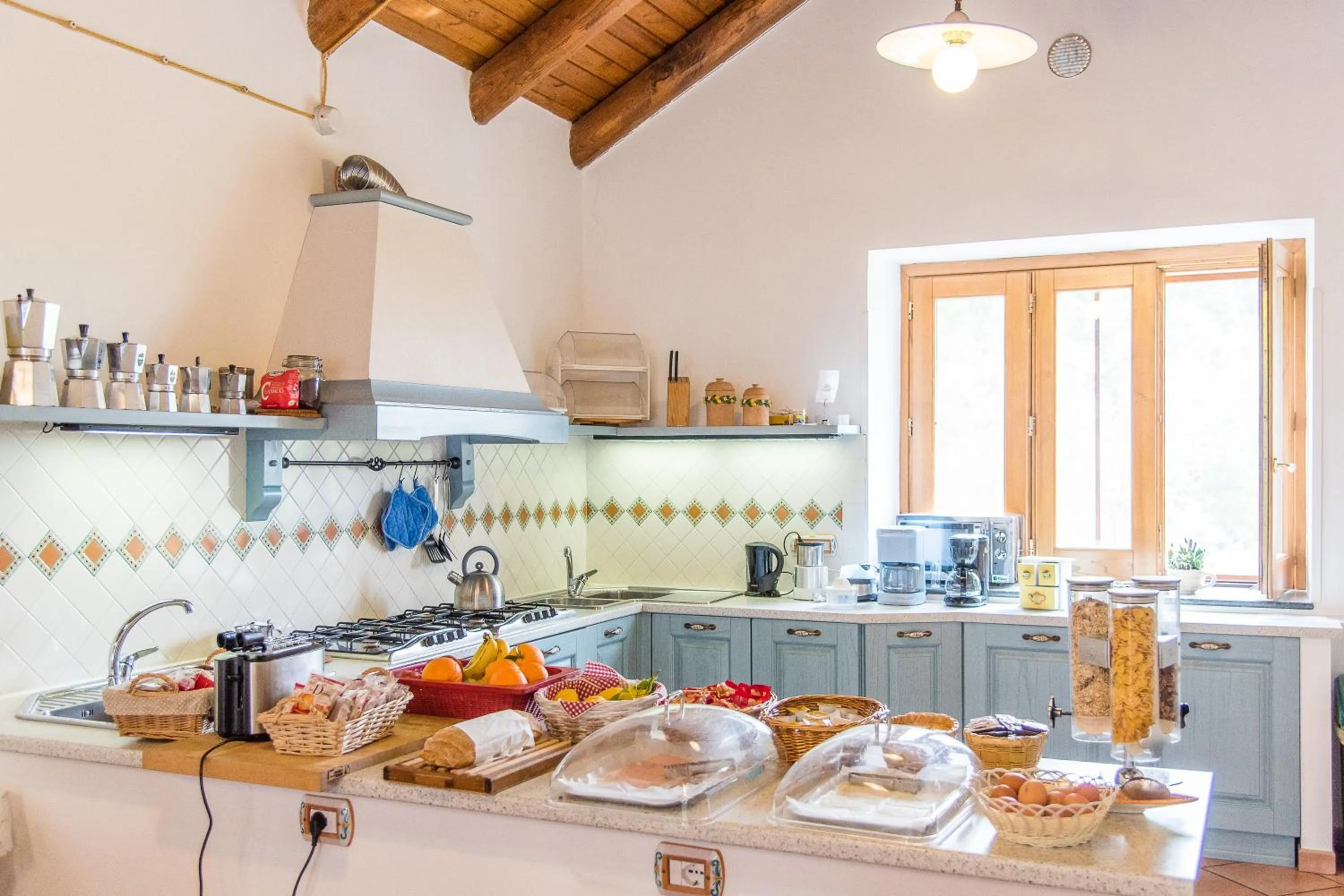 Buffet breakfast in B&B Beata Solitudo