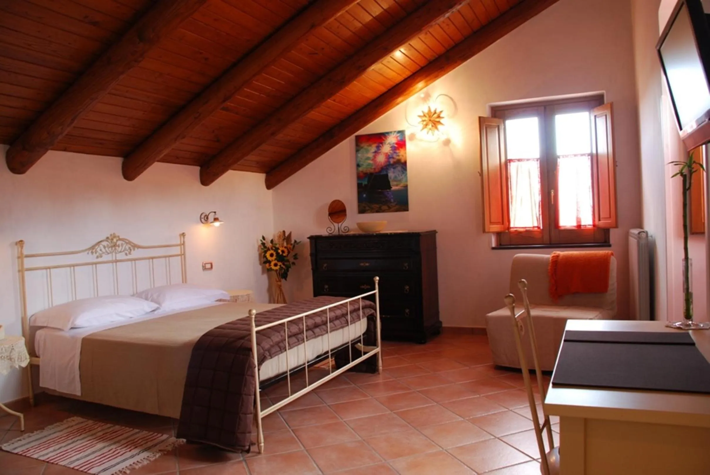 Decorative detail in B&B Beata Solitudo