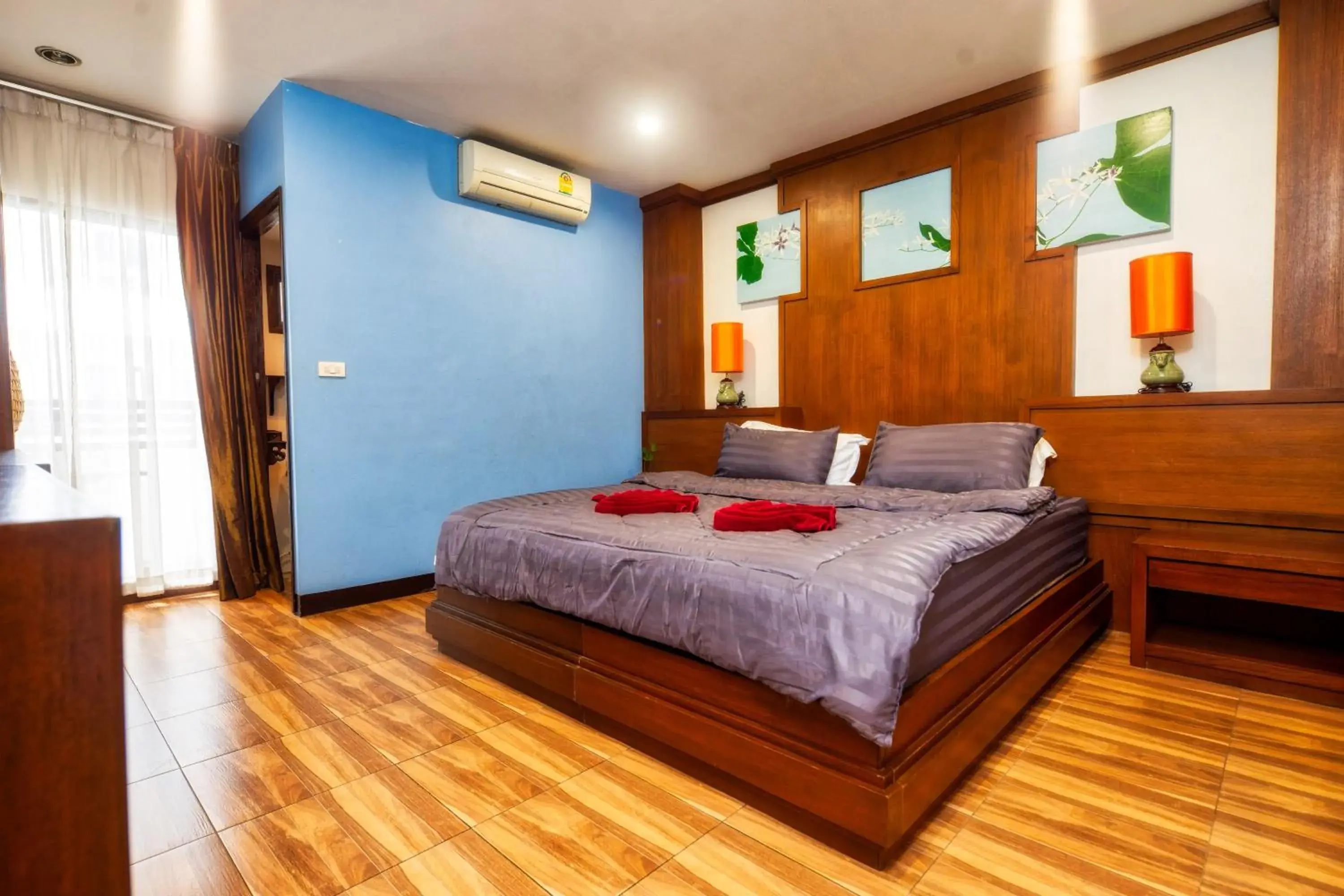 King Room with Balcony in Ban Kong Rao Guesthouse King Room with Balcony in Ban Kong Rao Guesthouse