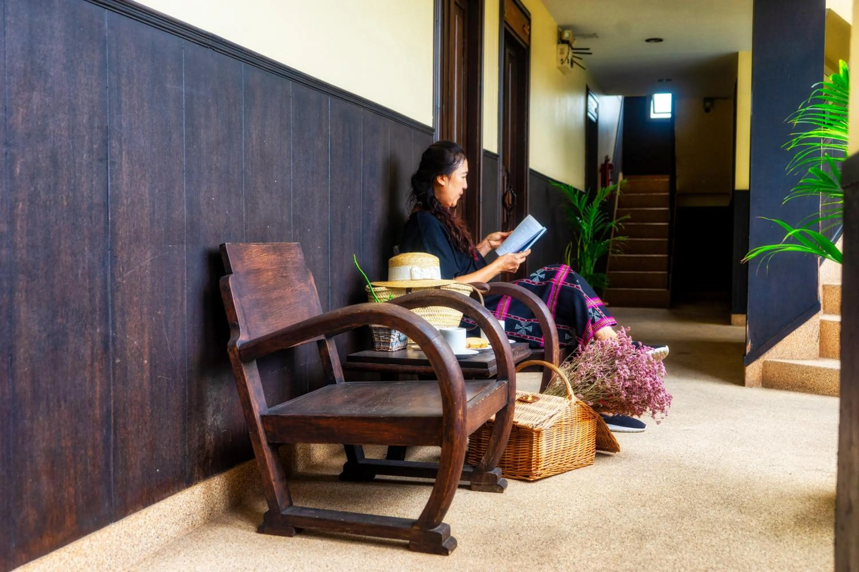 Balcony/Terrace in Ban Kong Rao Guesthouse