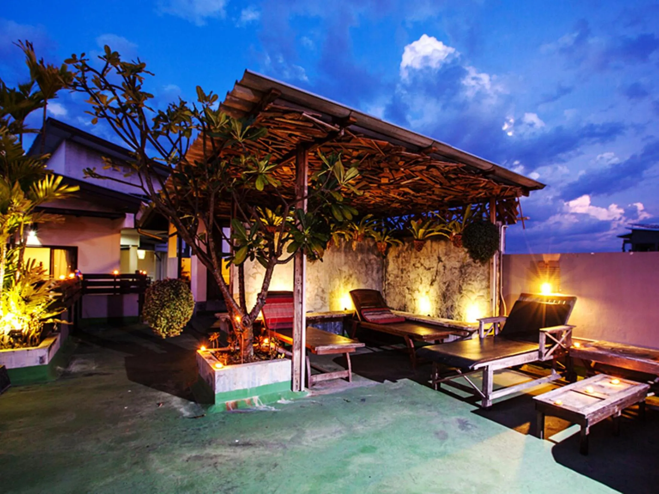 City view in Ban Kong Rao Guesthouse